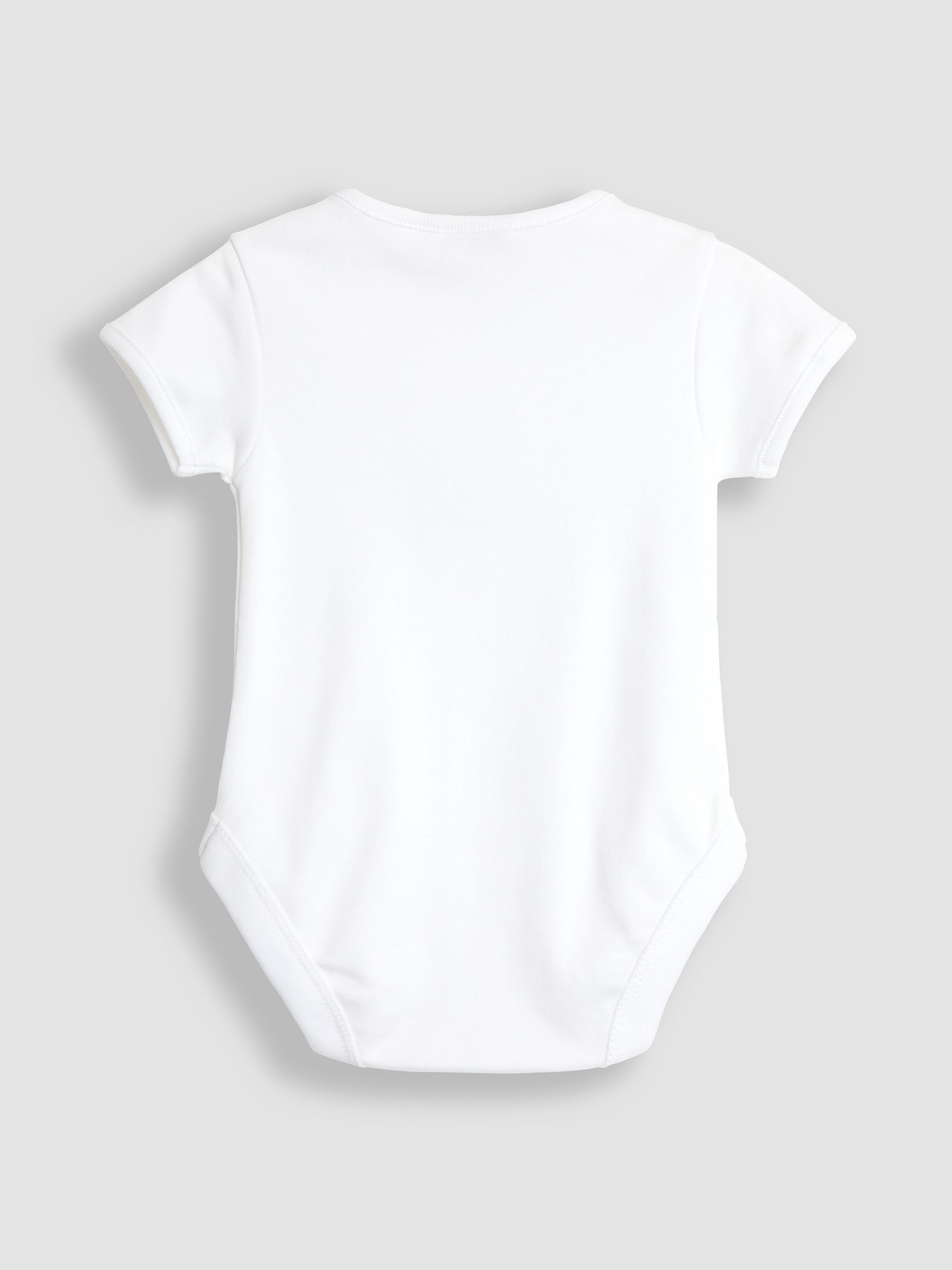 White Born In 2025 Embroidered Body