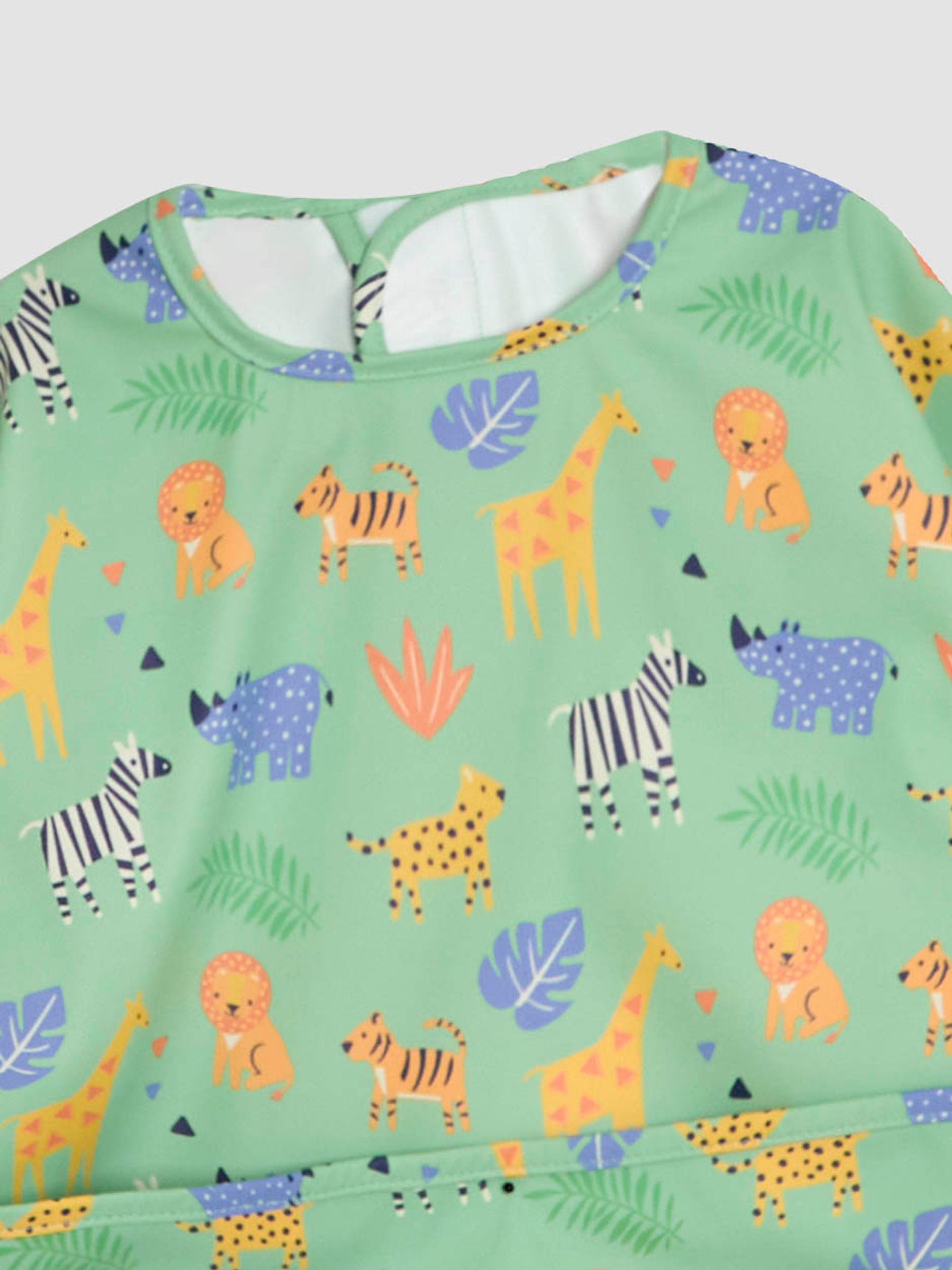 Green Safari Sleeved Bib