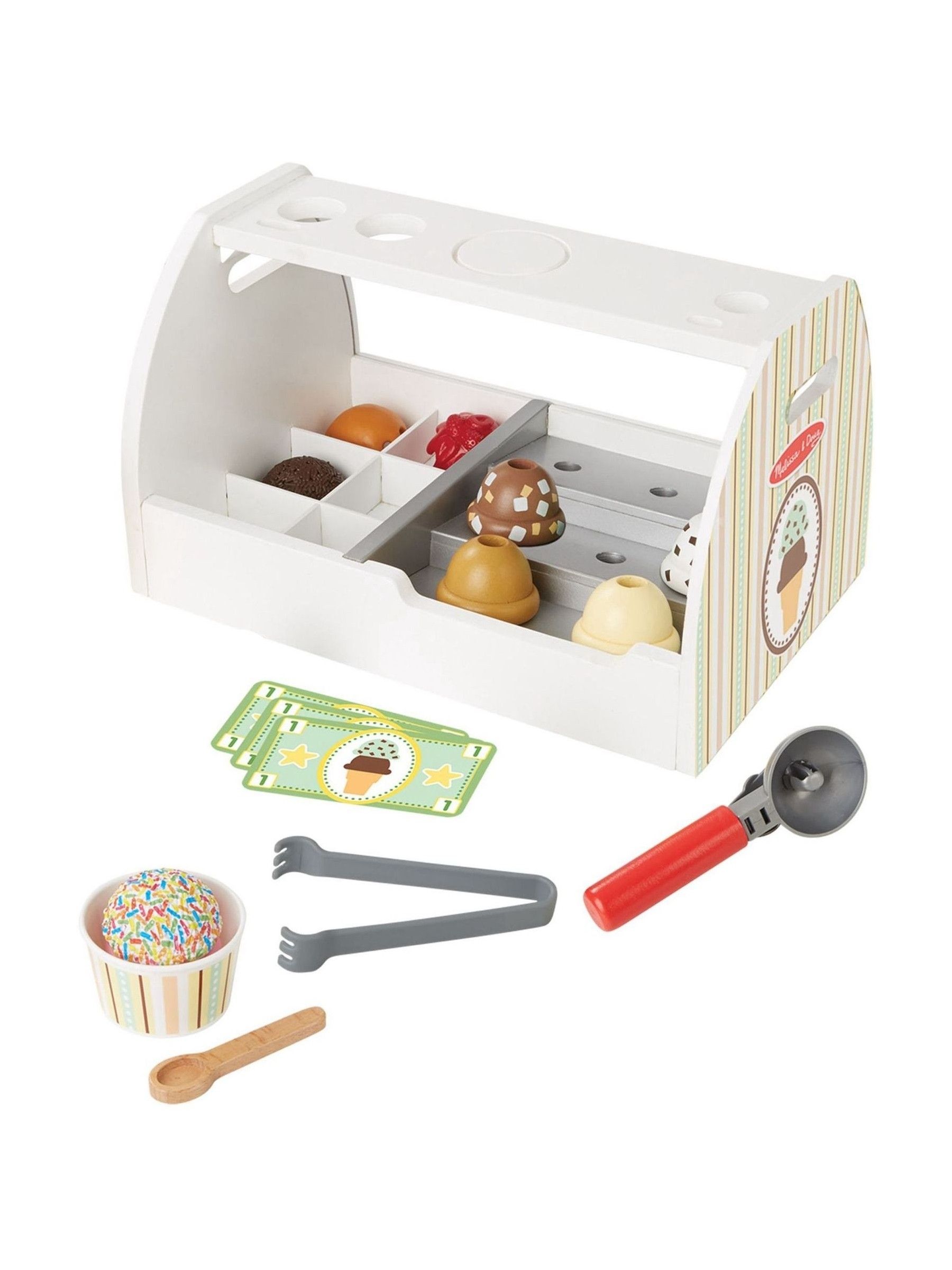 Melissa & Doug Wooden Ice Cream Counter
