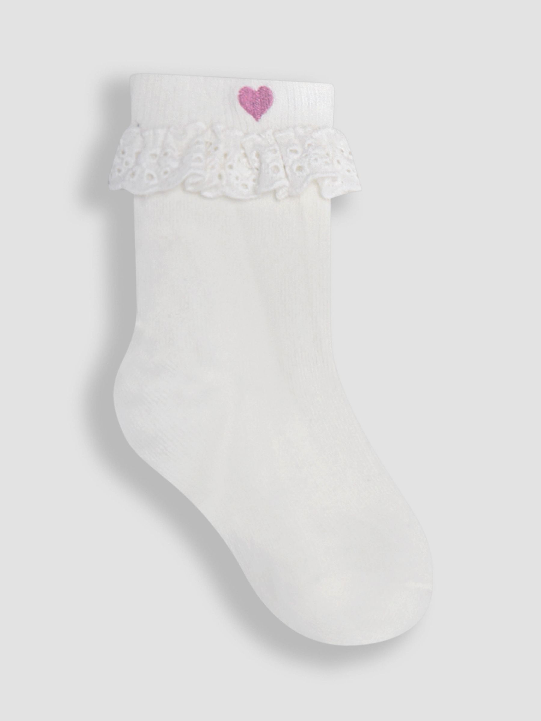 Pink Frilly Socks 3 Pack