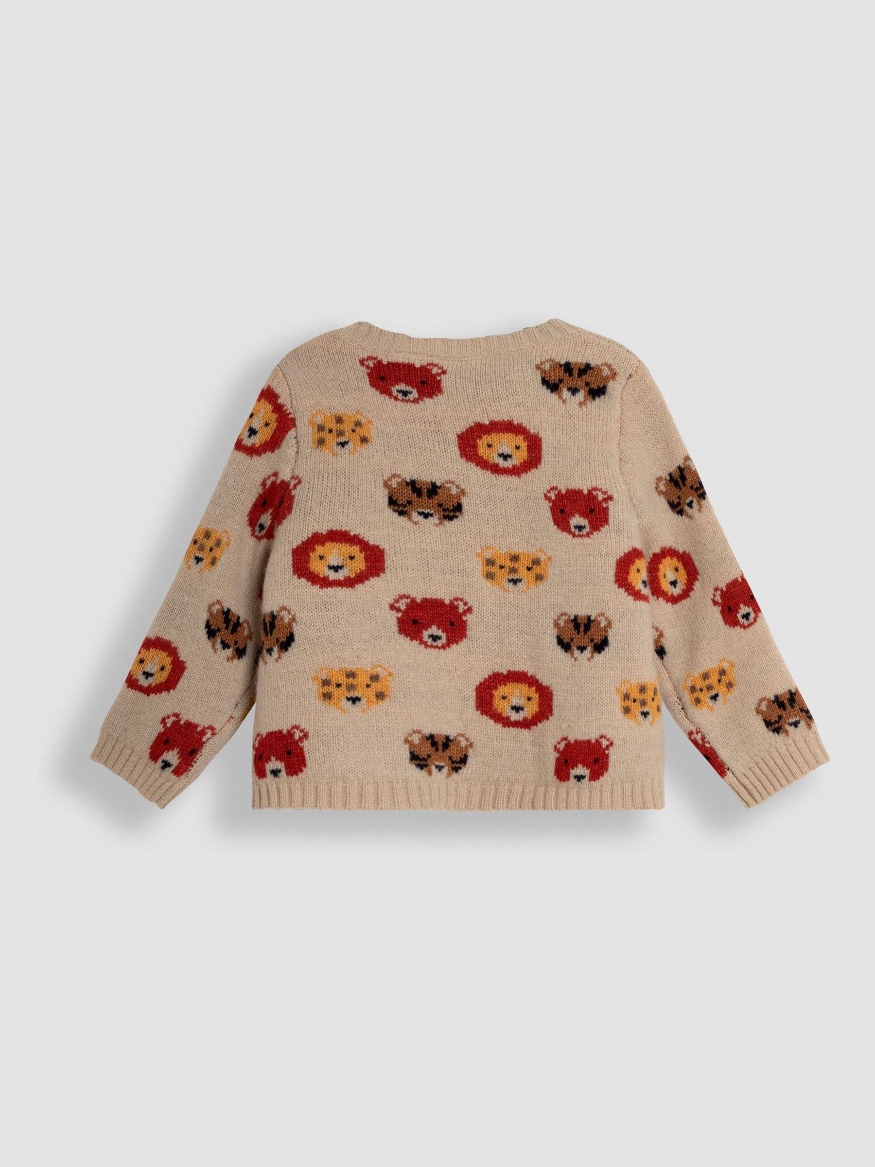 Natural Safari Heads Jumper