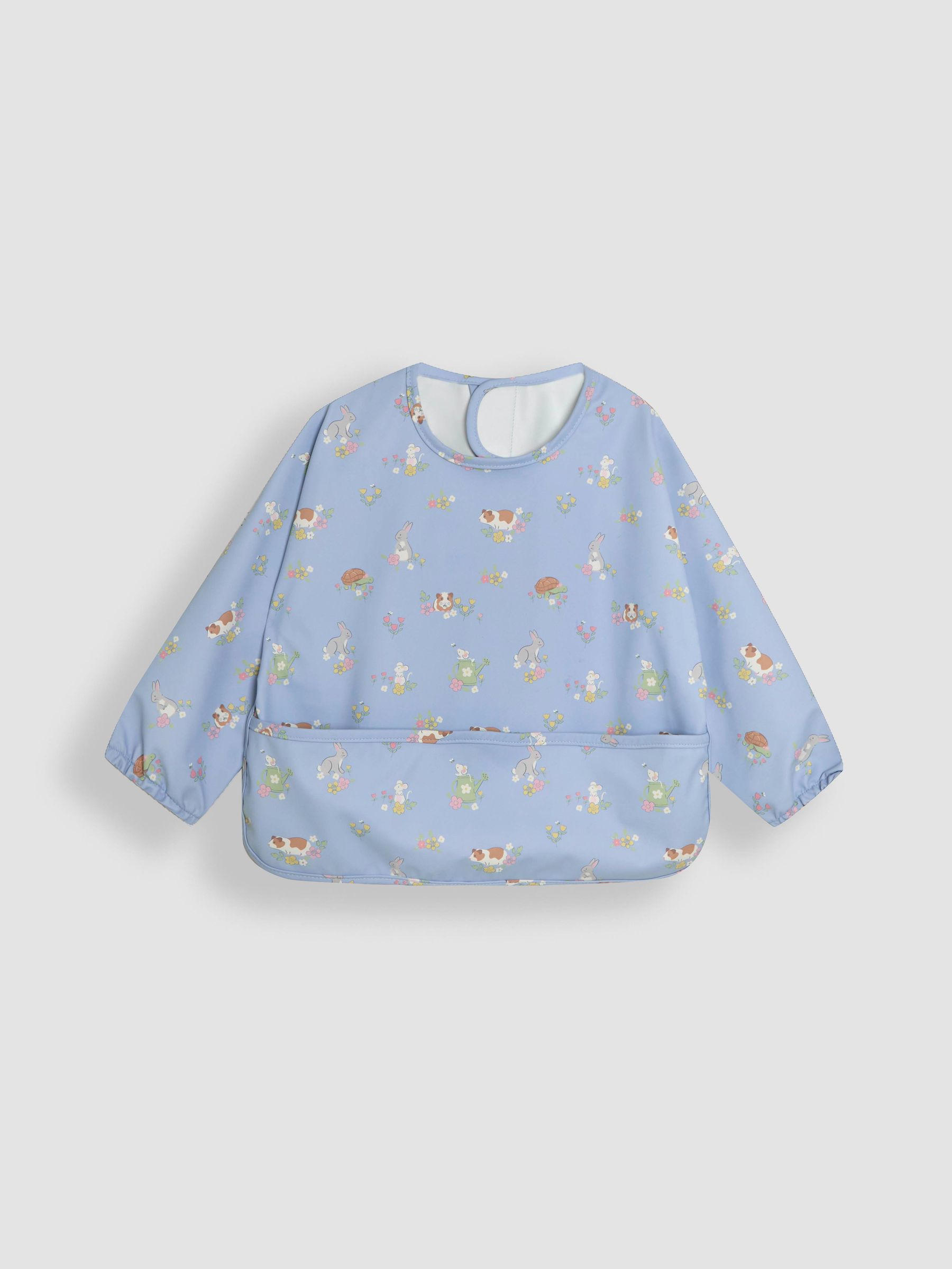 Blue Sleeved Bib