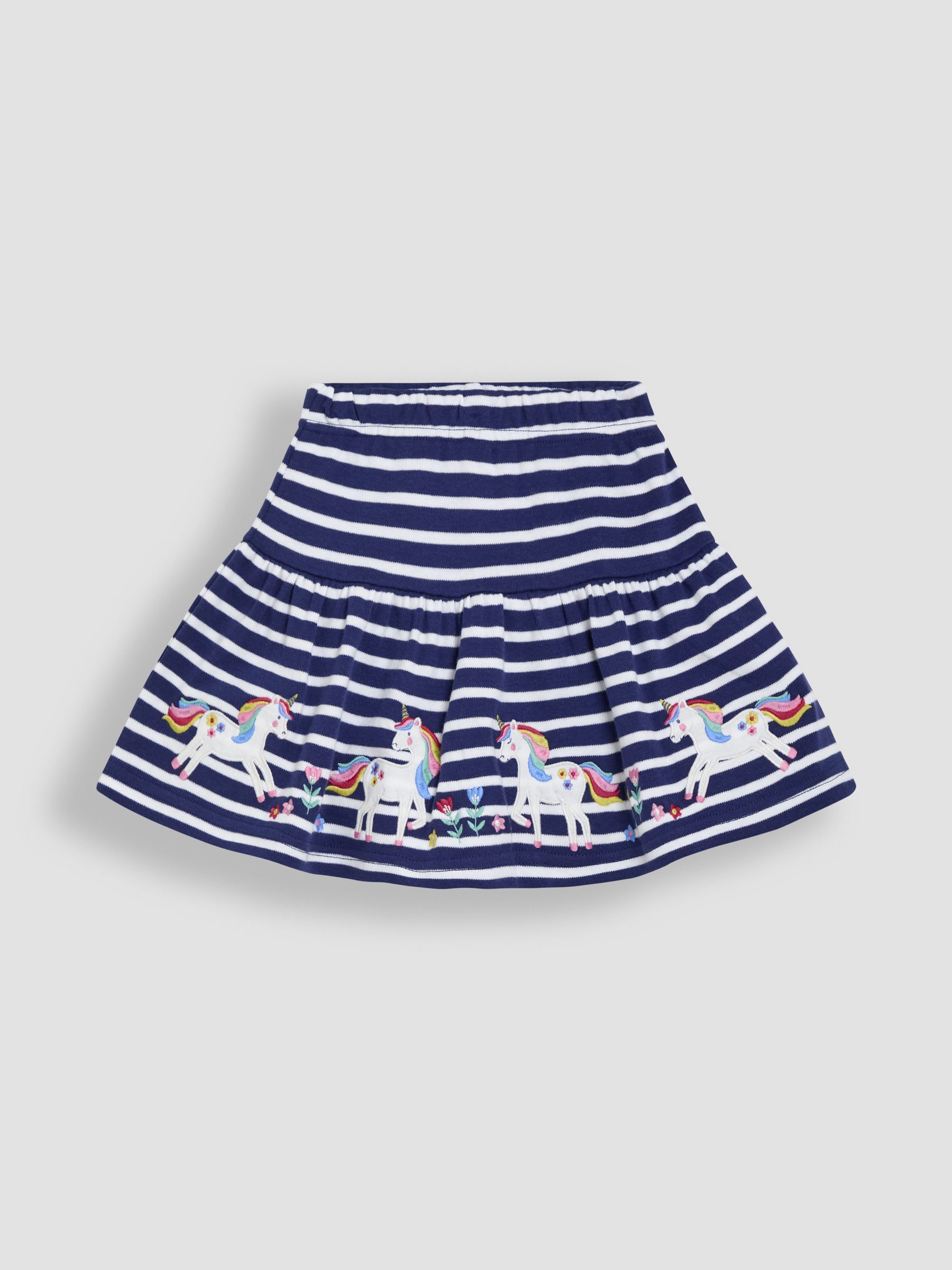 Pink Bunny Appliqué Skort