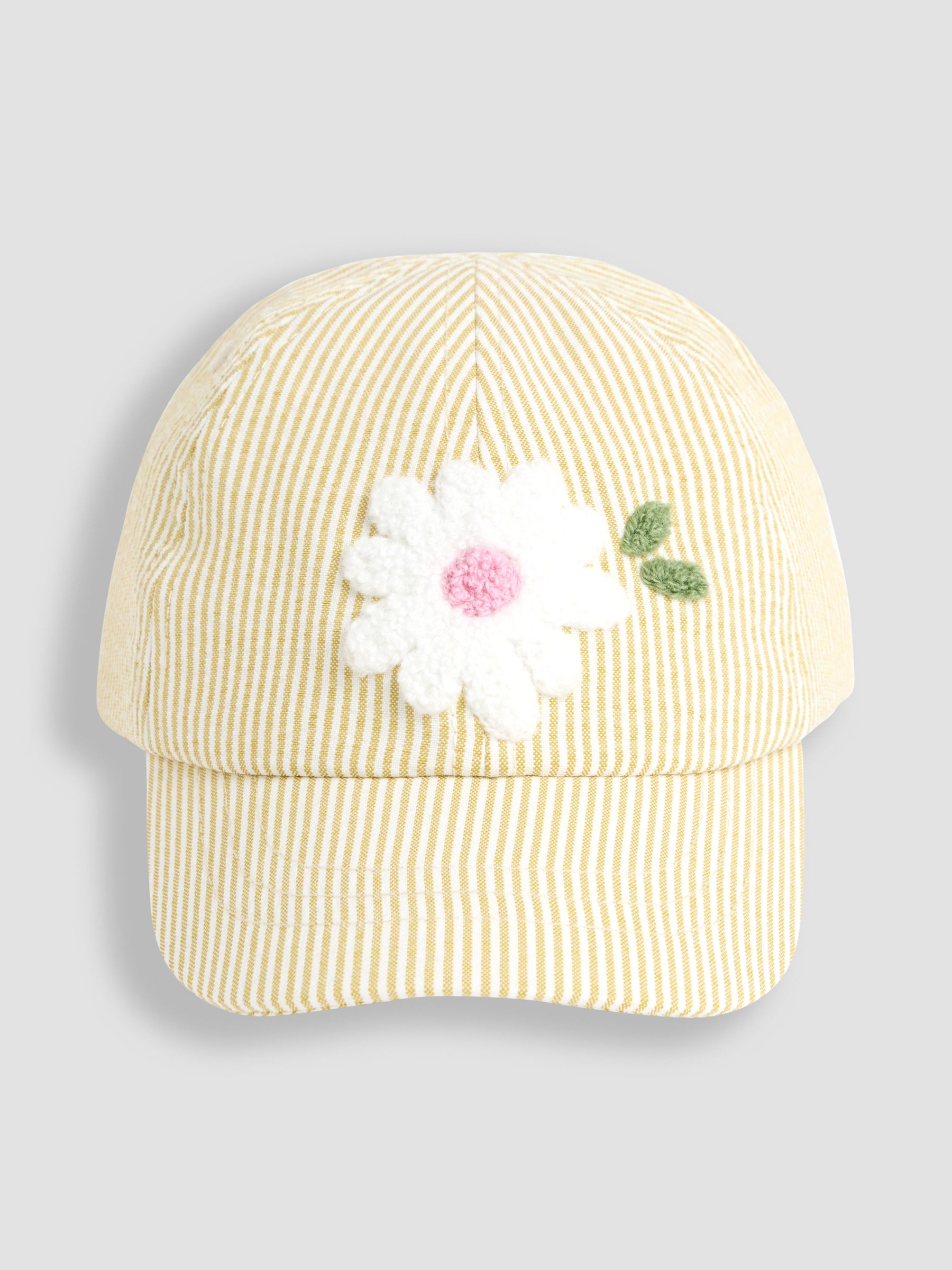 Yellow Appliqué Cap