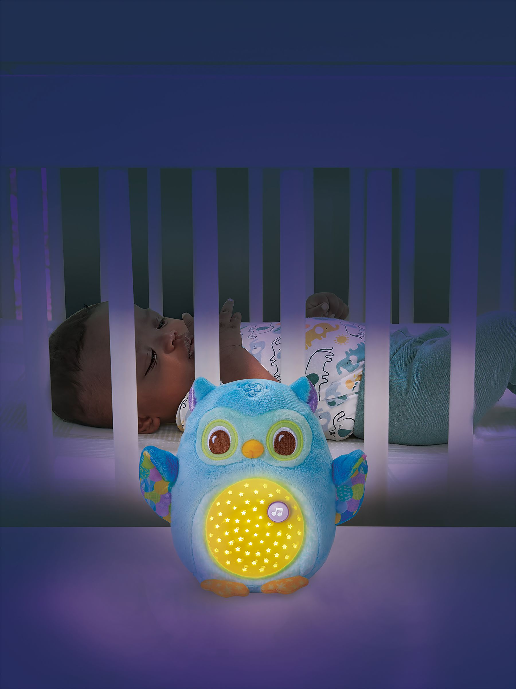 VTech Blue Twinkle Lights Owl