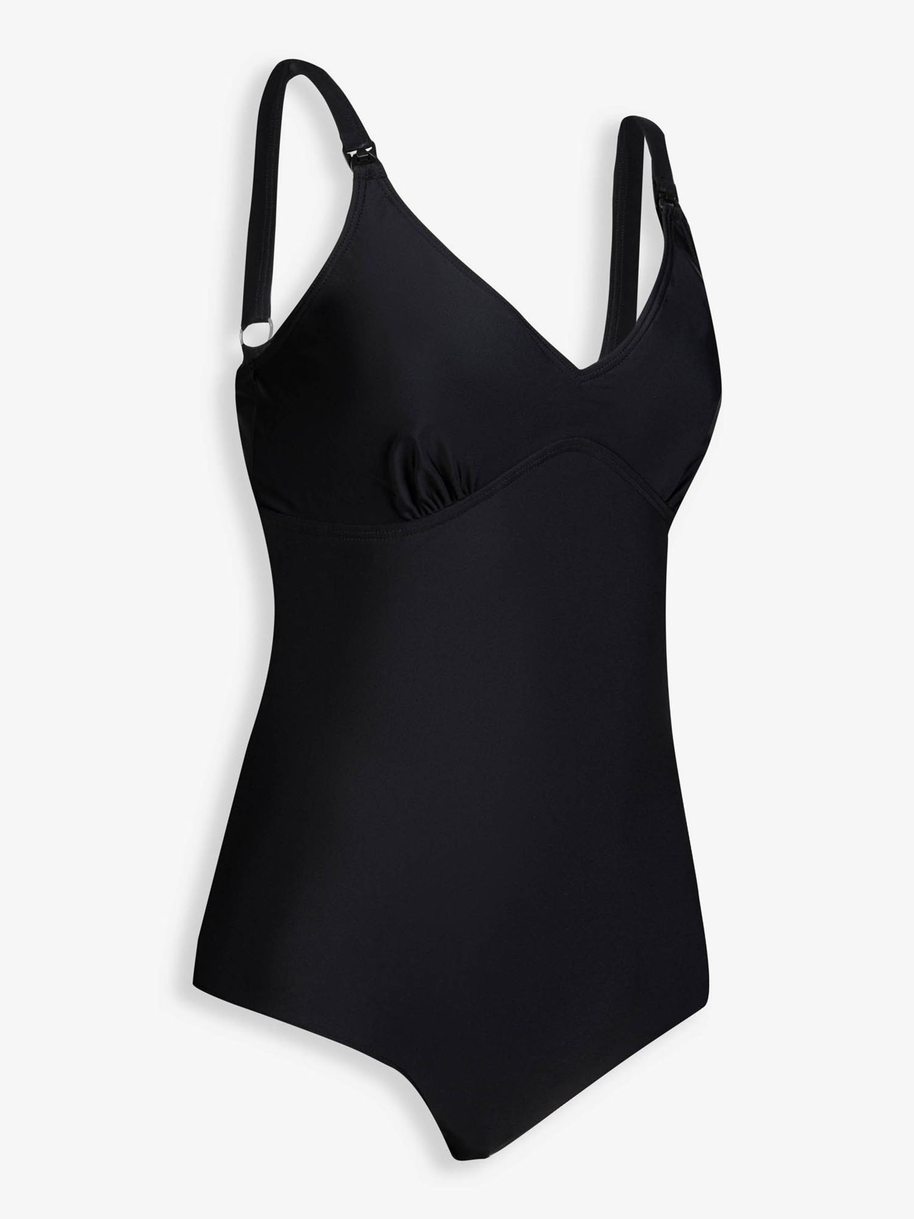 Black Postnatal Support & Nursing Swimsuit