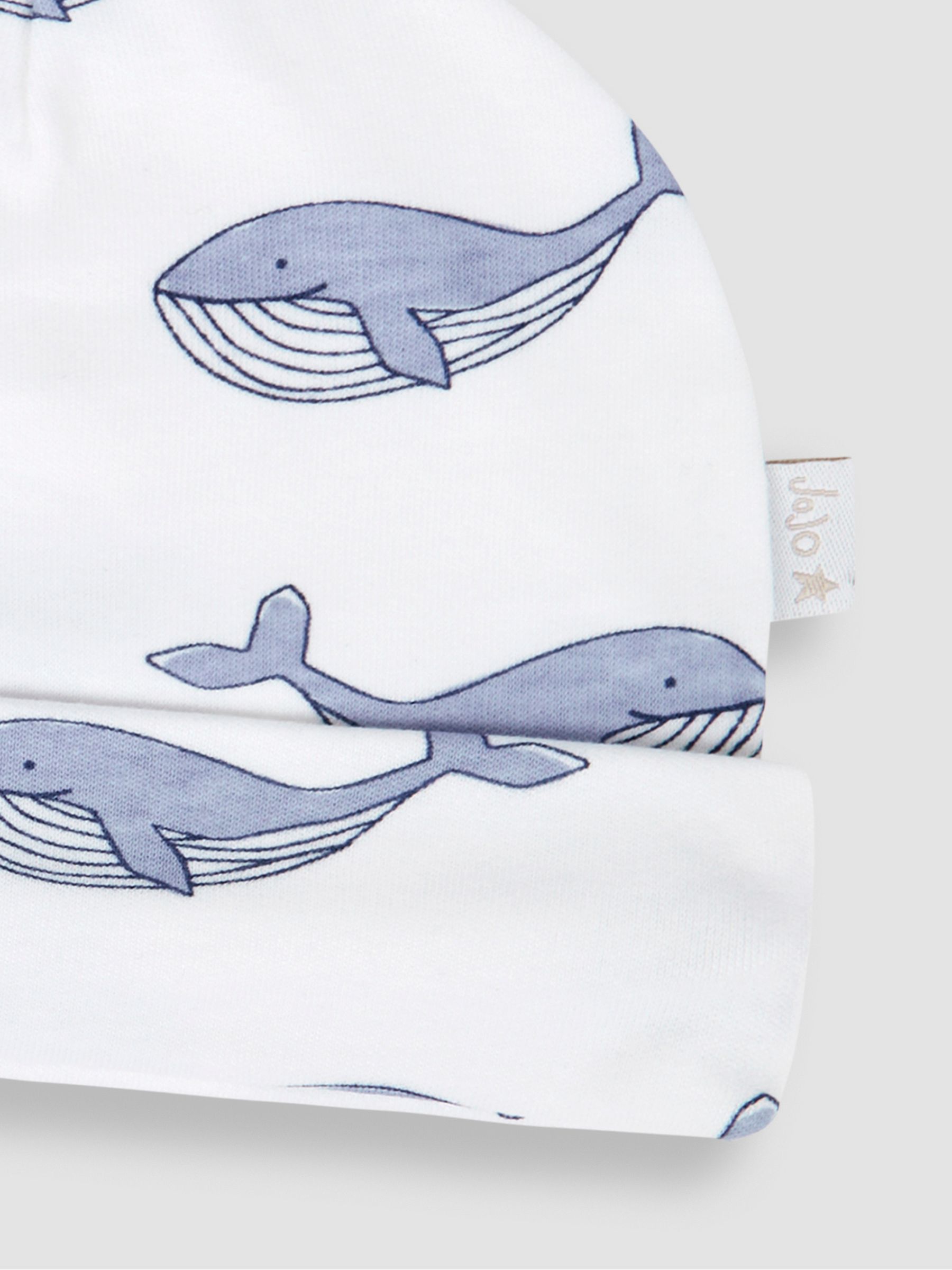 Stone Spot Print Cotton Baby Hat