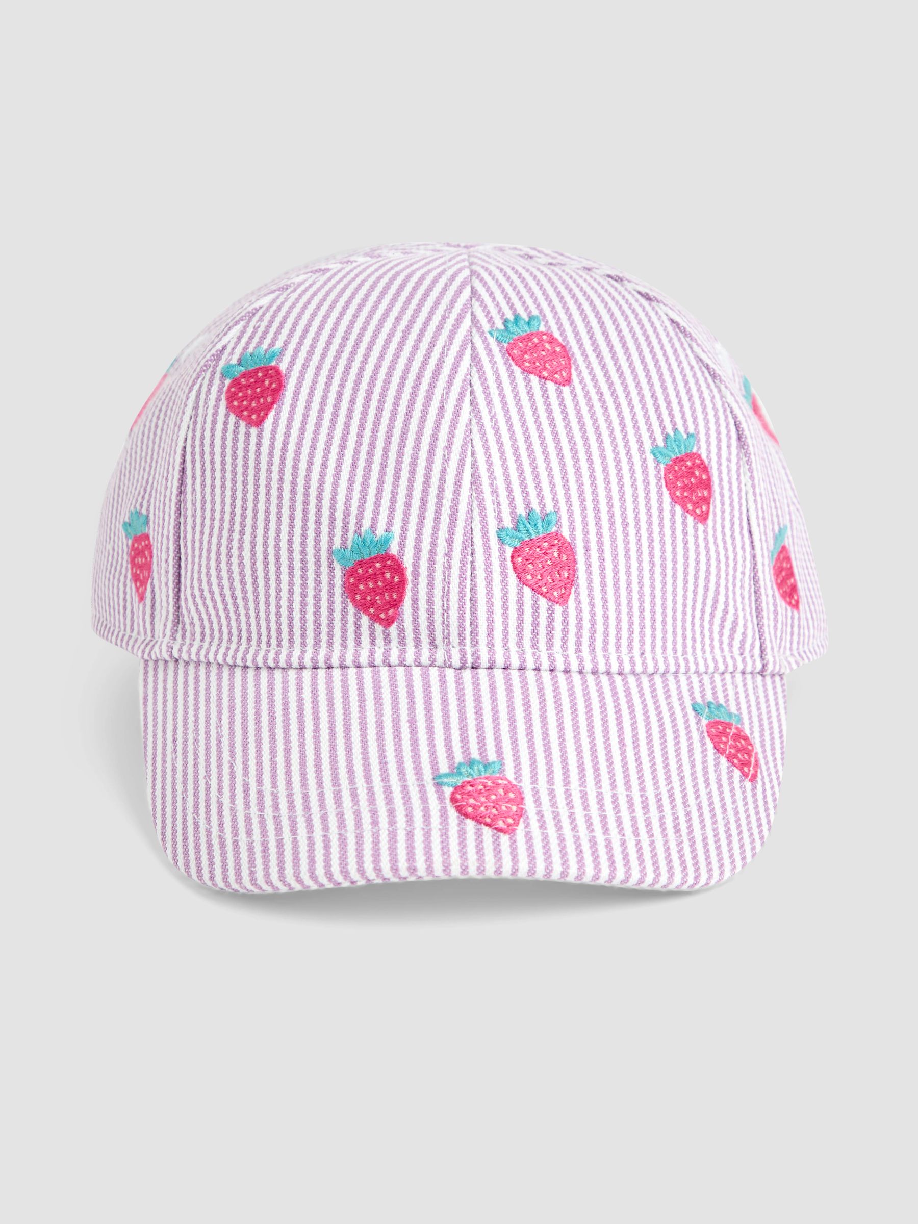 Lilac Embroidered Cap