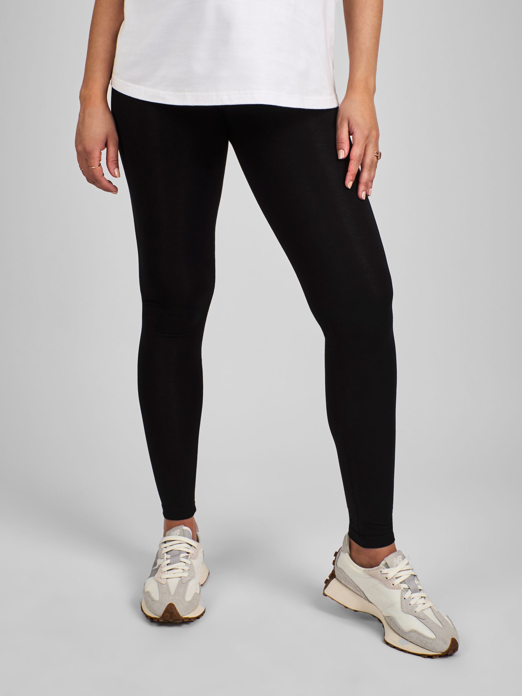 Black Maternity Everyday Leggings