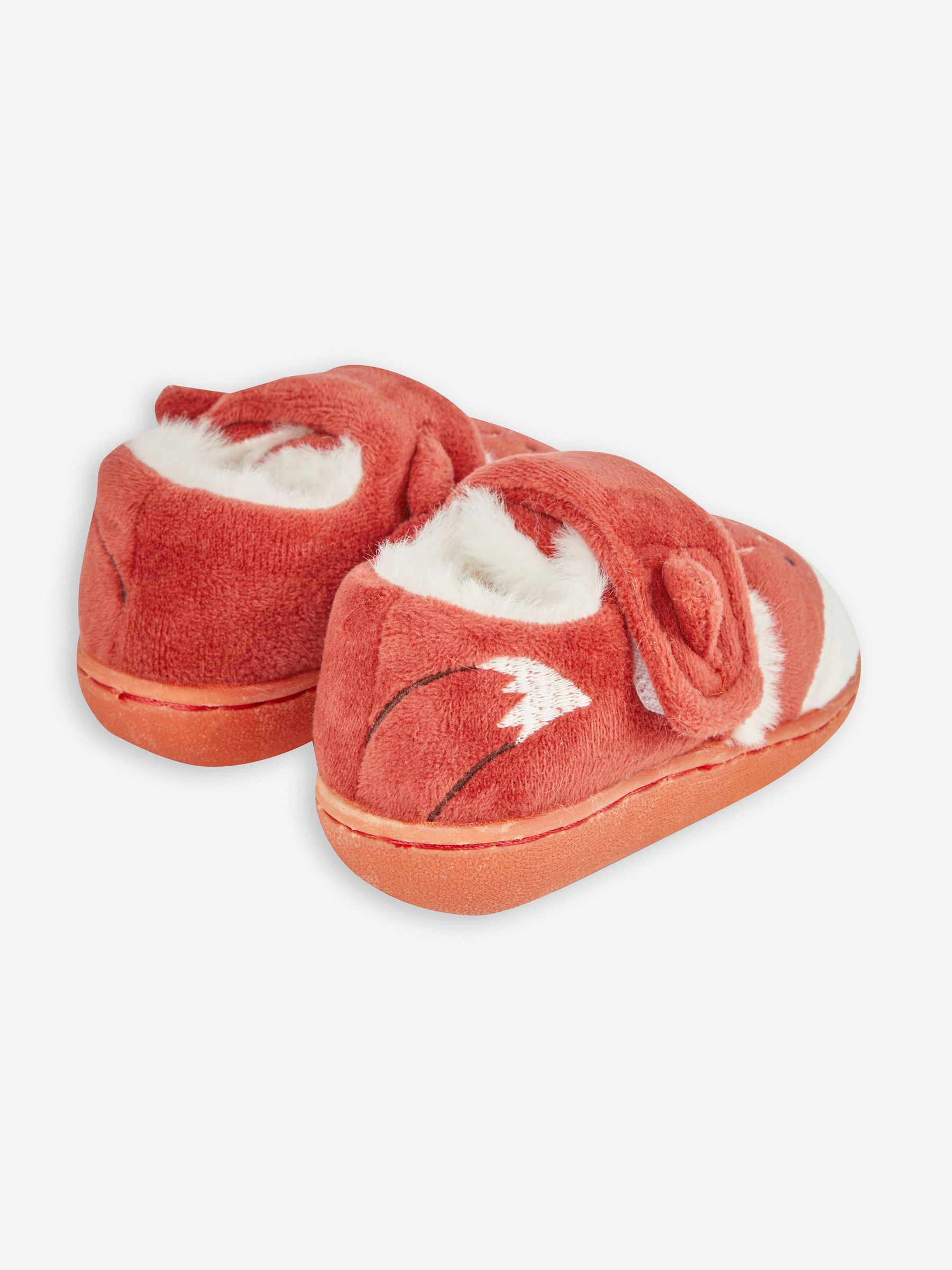 Orange Fox Slipper Shoes