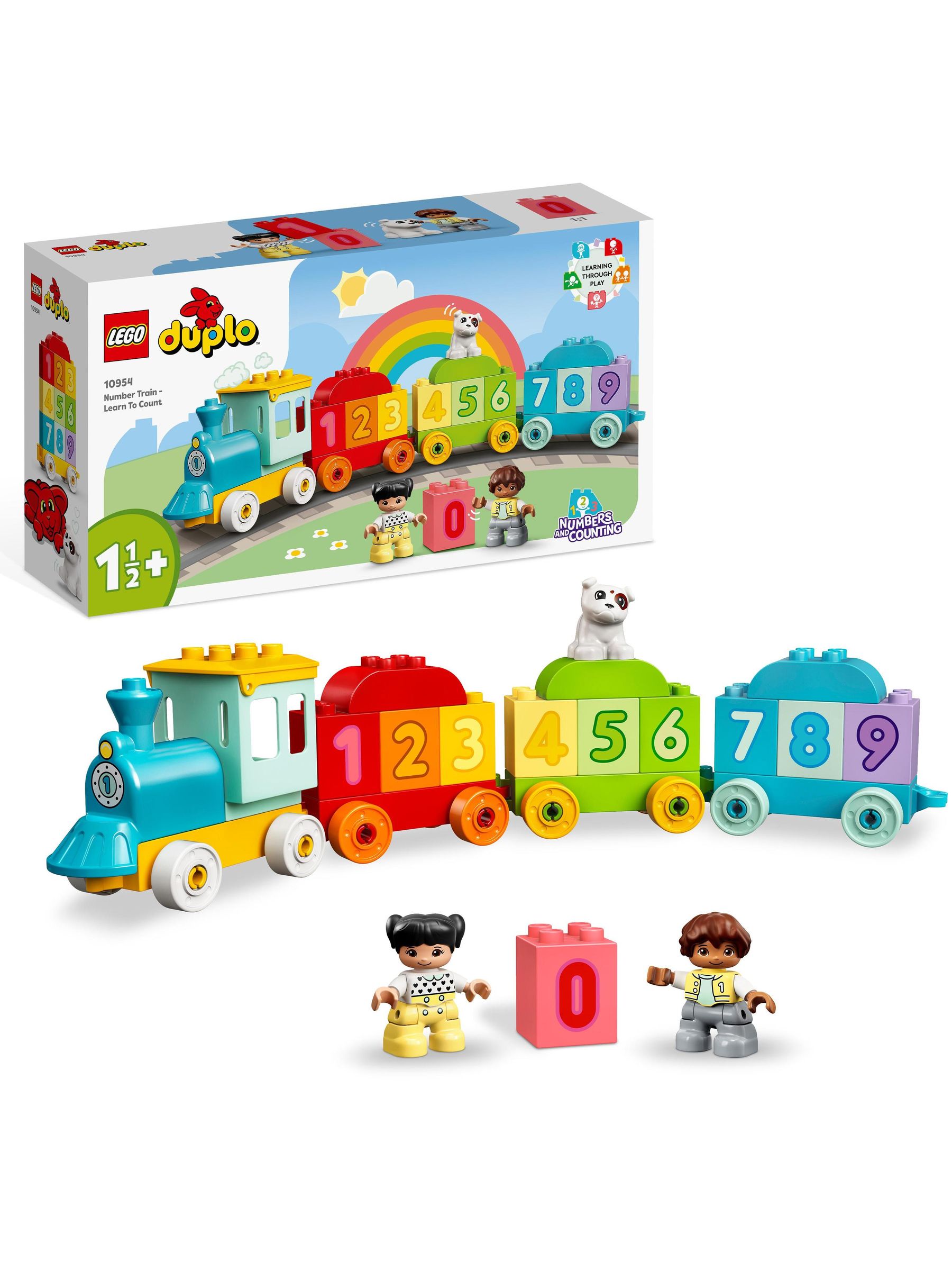 LEGO Multi DUPLO My First Number Train Toy for Toddlers