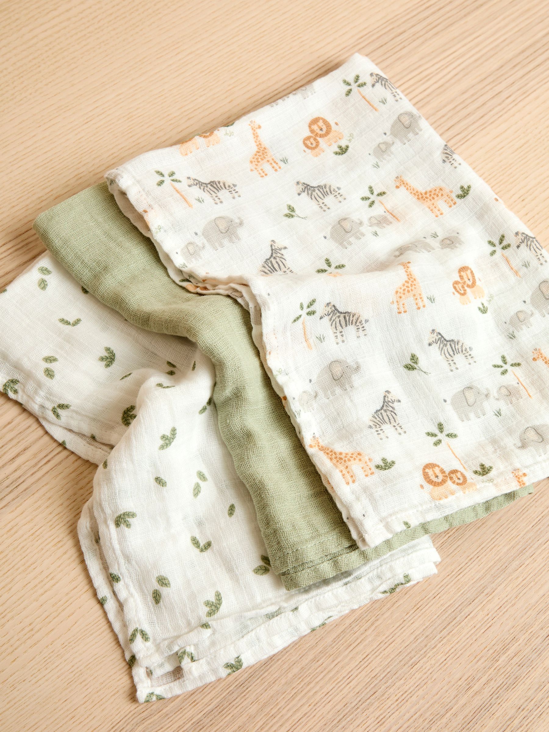 3-Pack Muslin