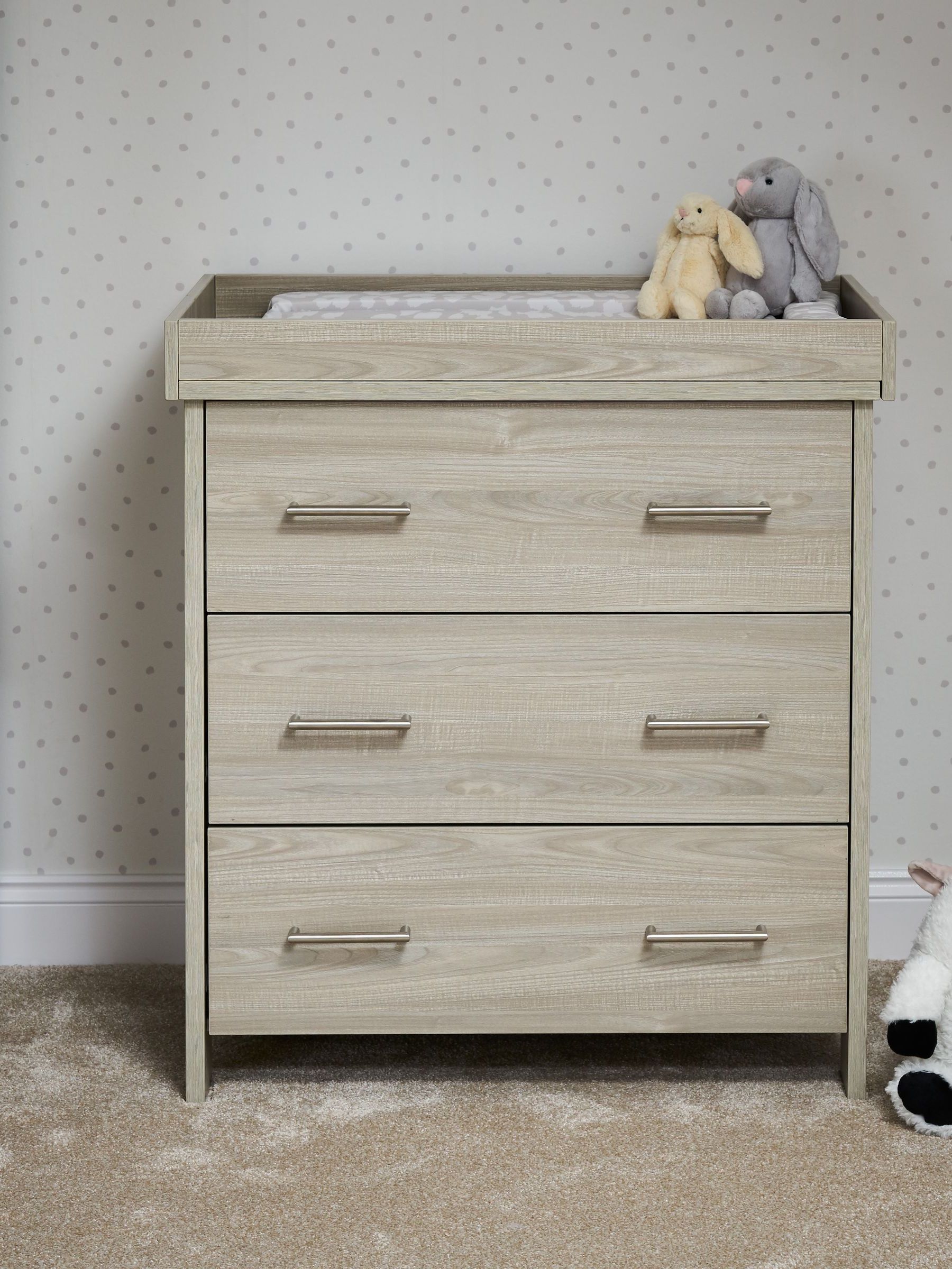 Obaby Grey Wash Nika Changing Unit