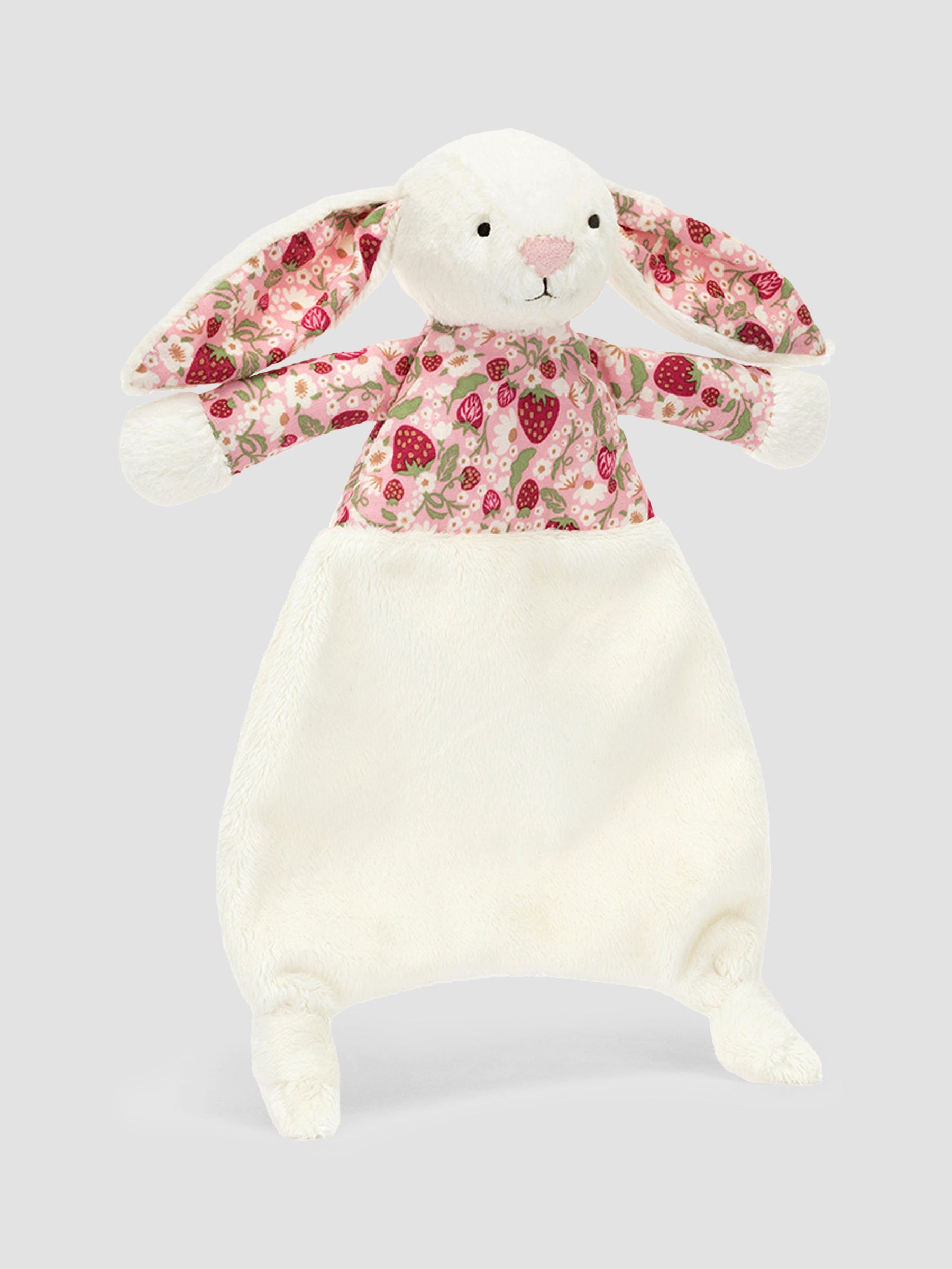 Jellycat Blossom Cream Bunny 'Berry' Comforter
