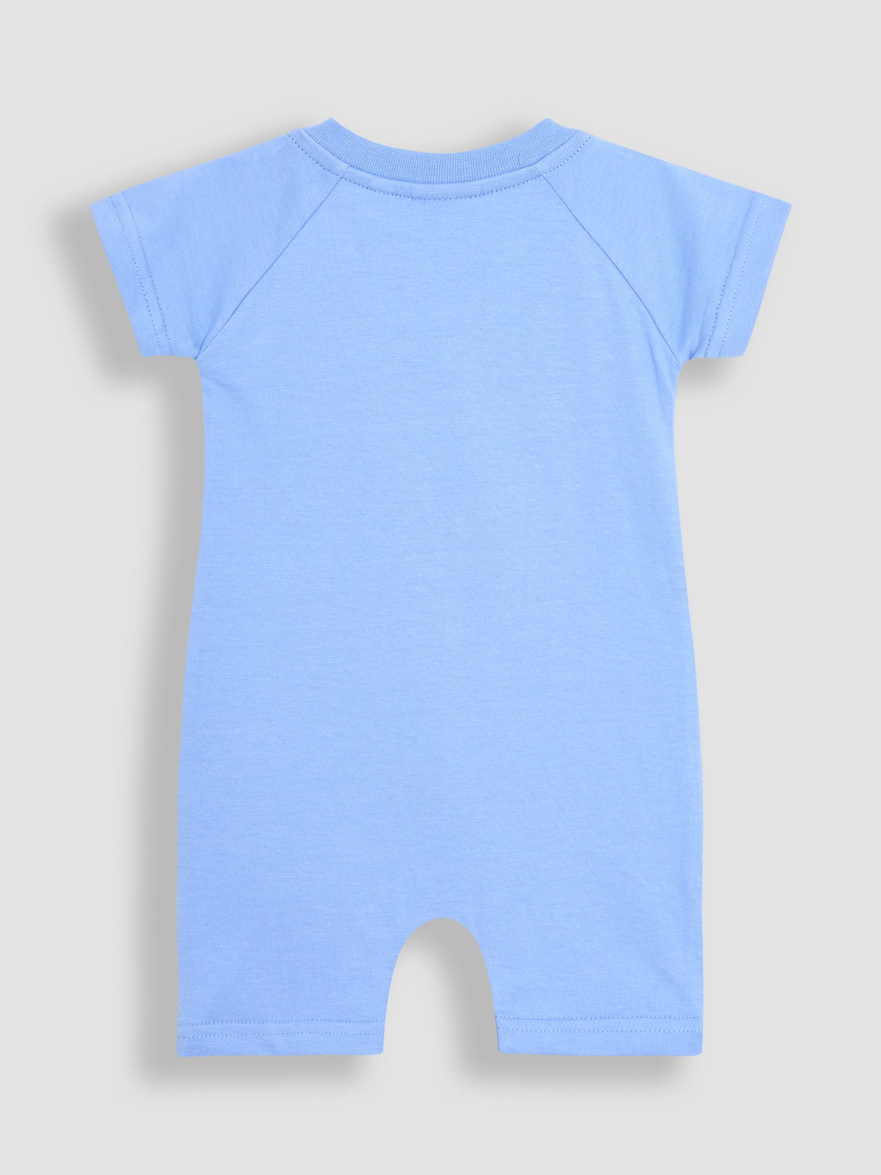 Brown Natural Giraffe Dino Scene Romper