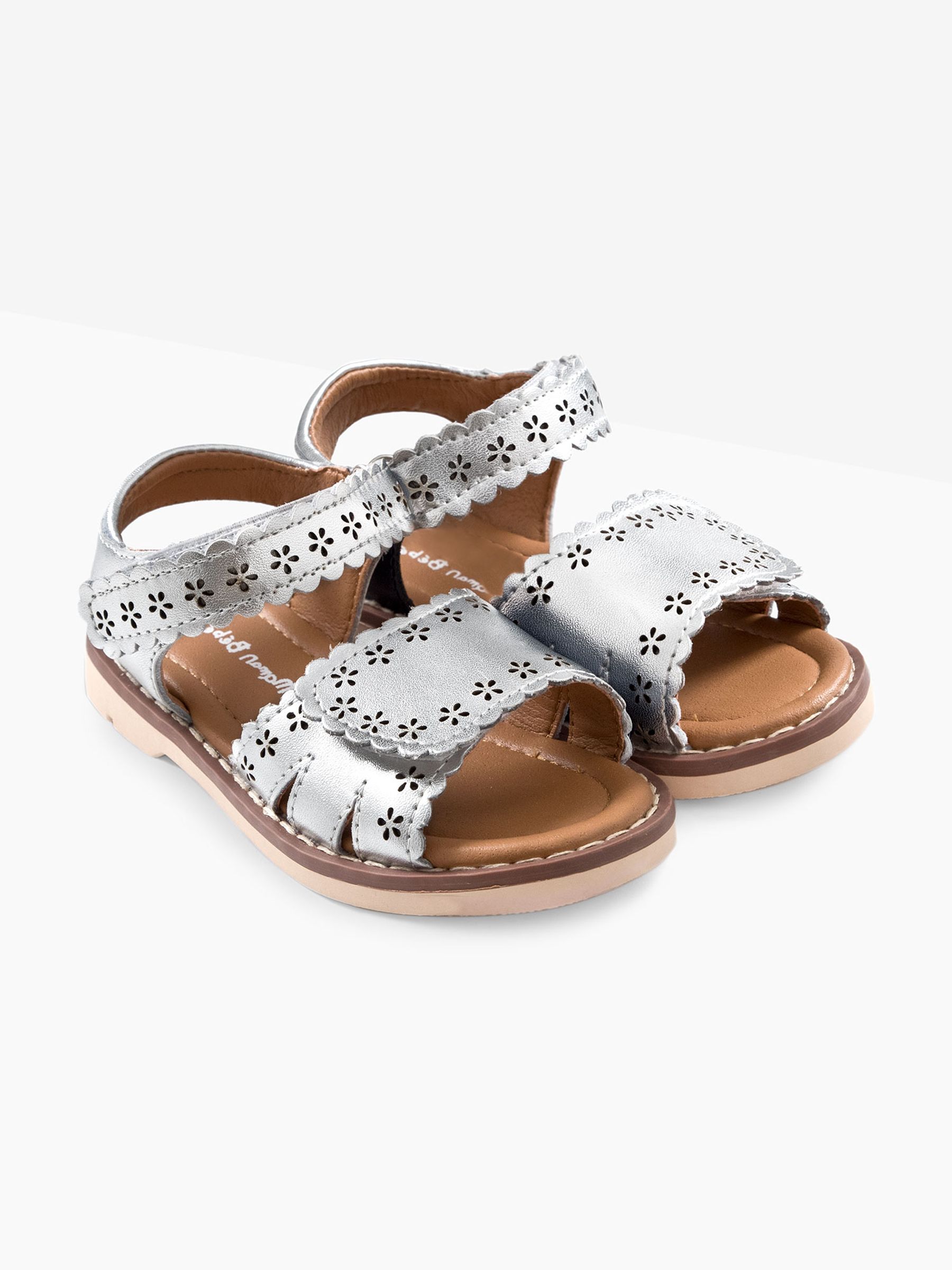 Fuchsia Pretty Leather Sandals