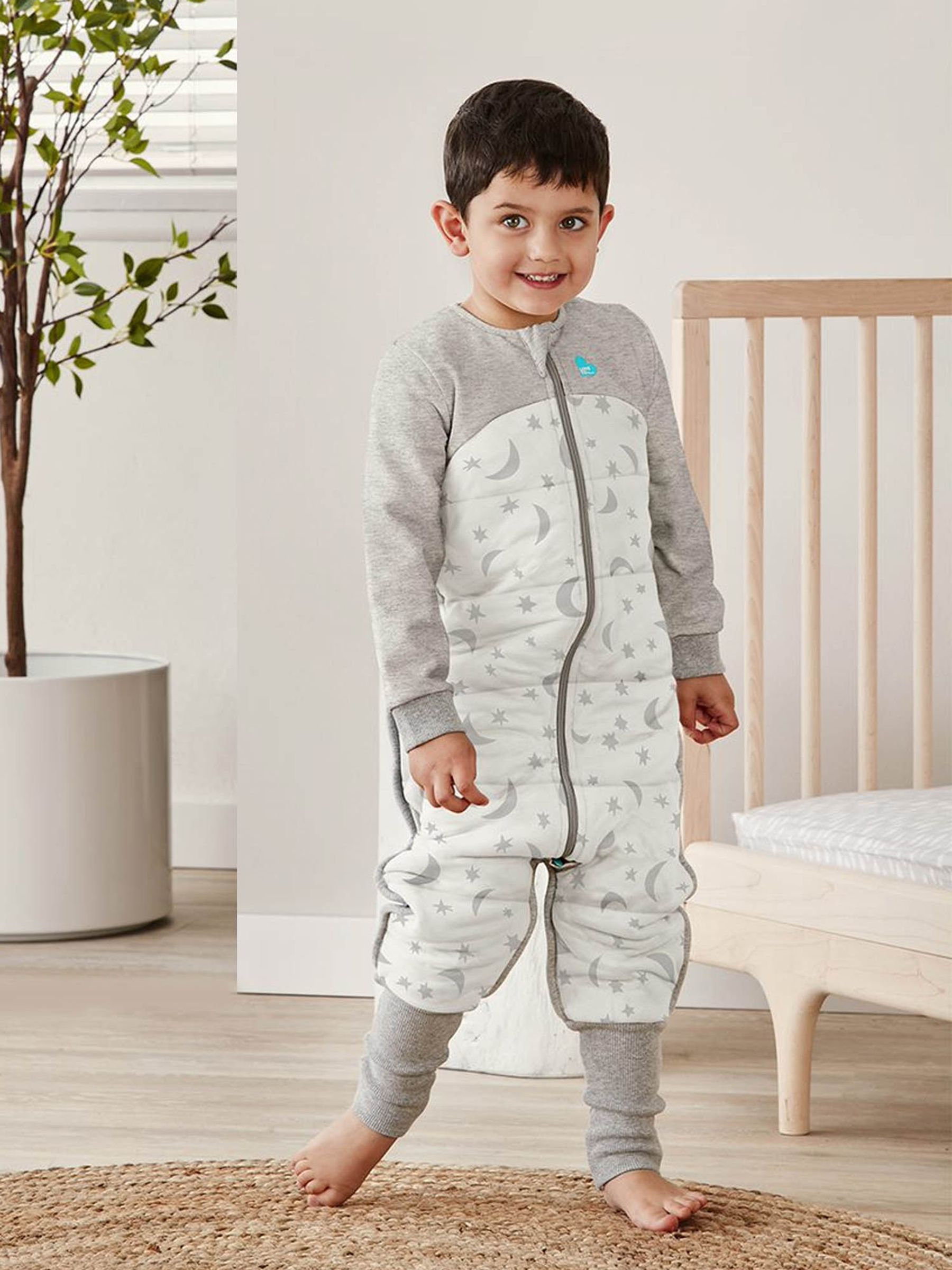 White Love To Dream Cotton Sleepsuit