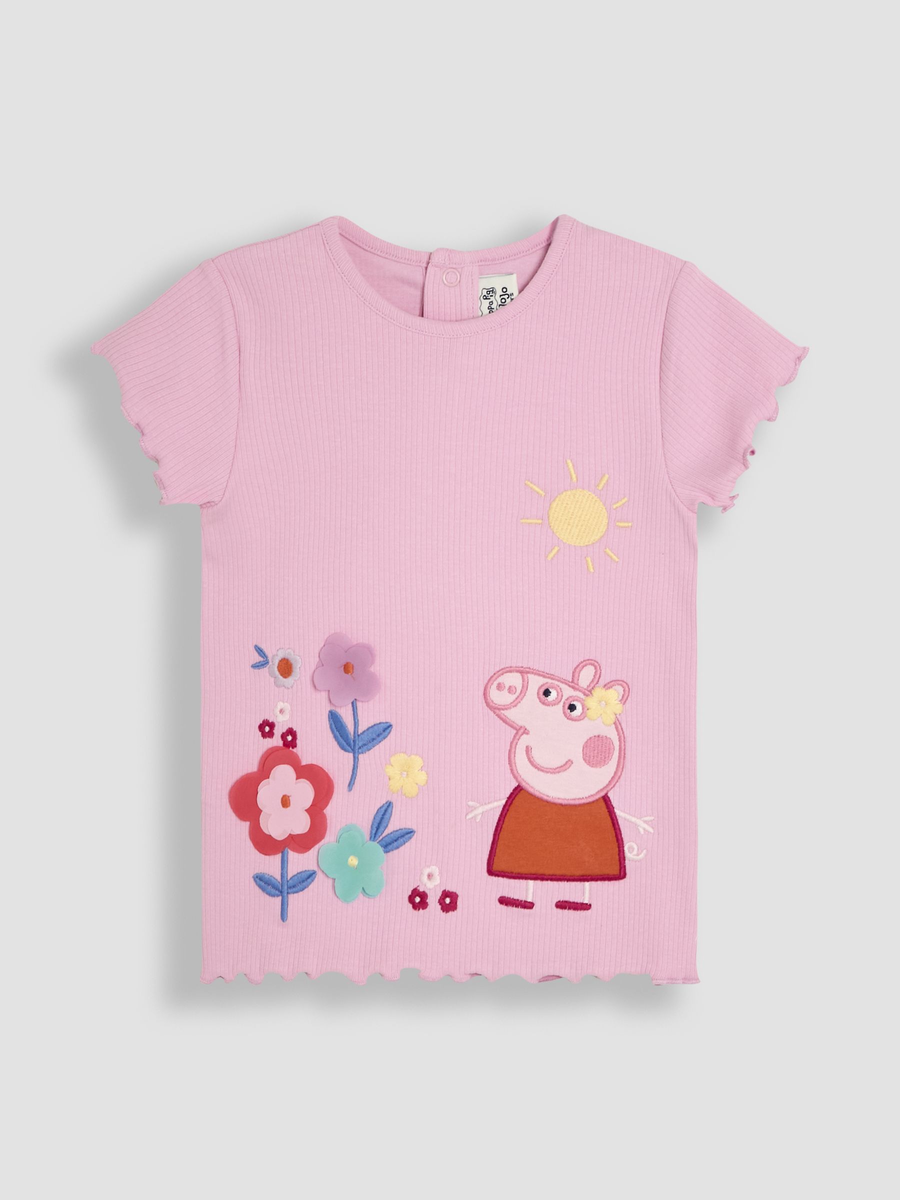 Pink 2-Piece Peppa Pig T- Shirt & Flared Leggings Set