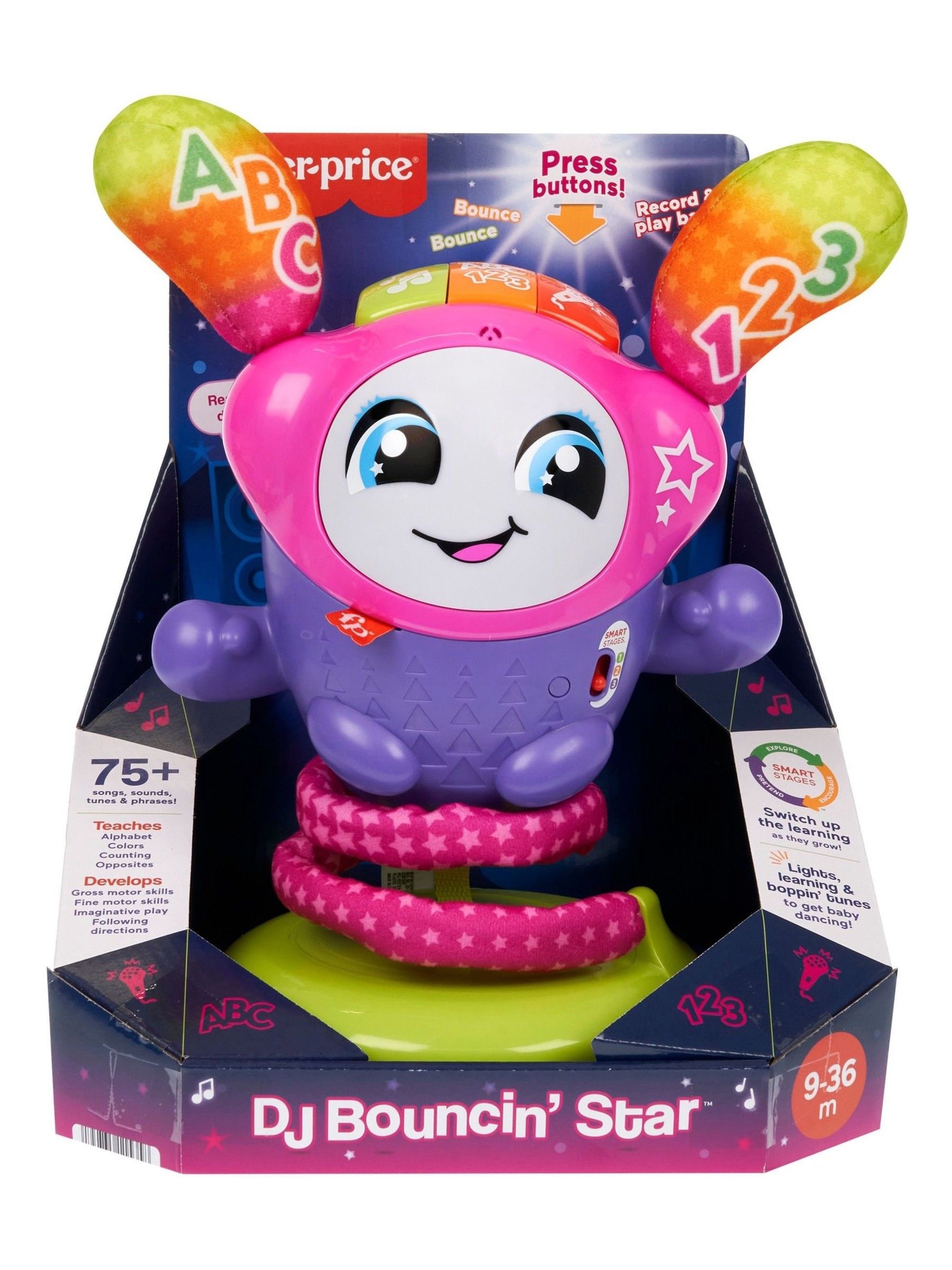 Fisher Price No Colour DJ Bouncin Star