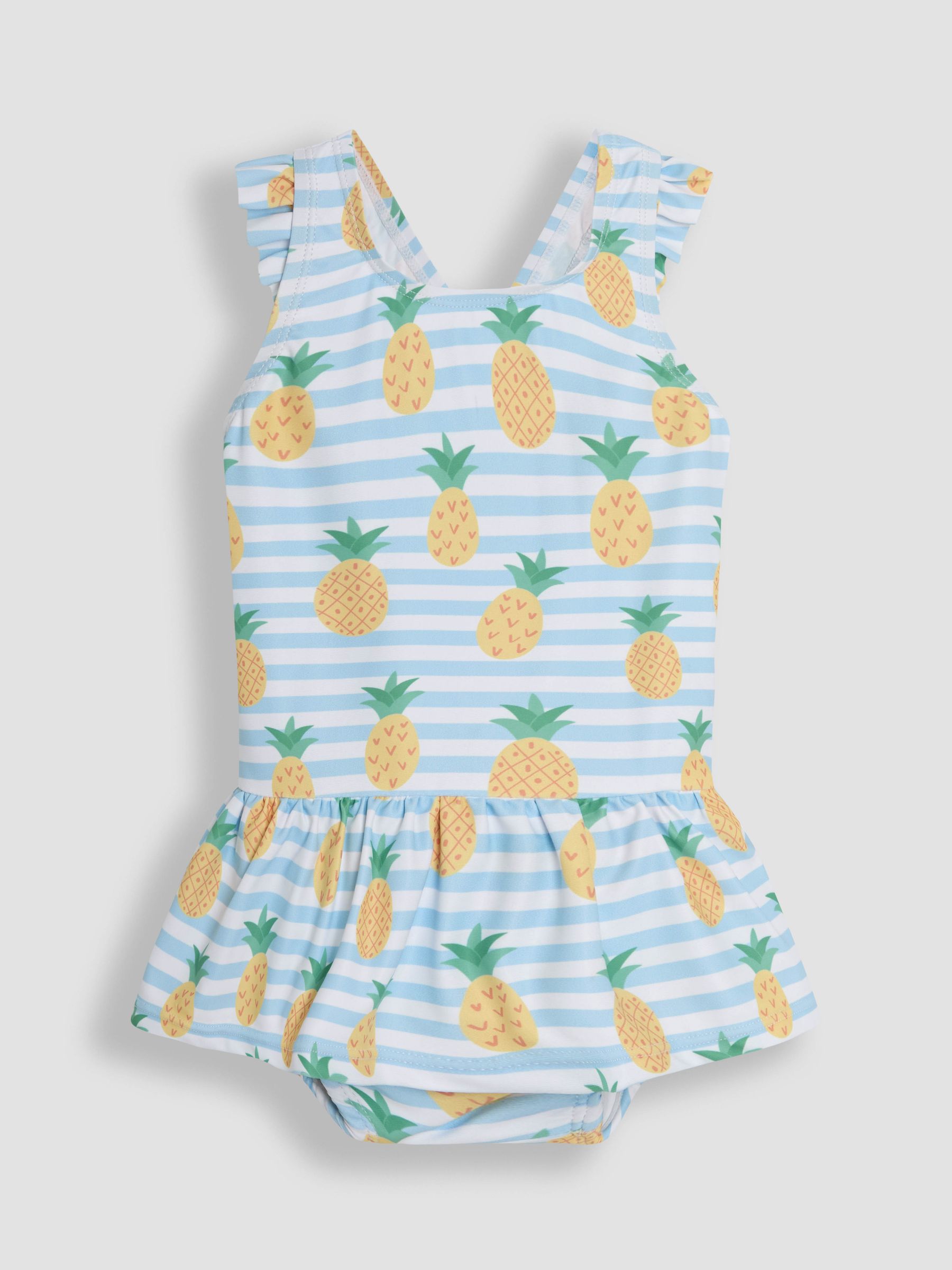Stripe Swimsuit with Nappy
