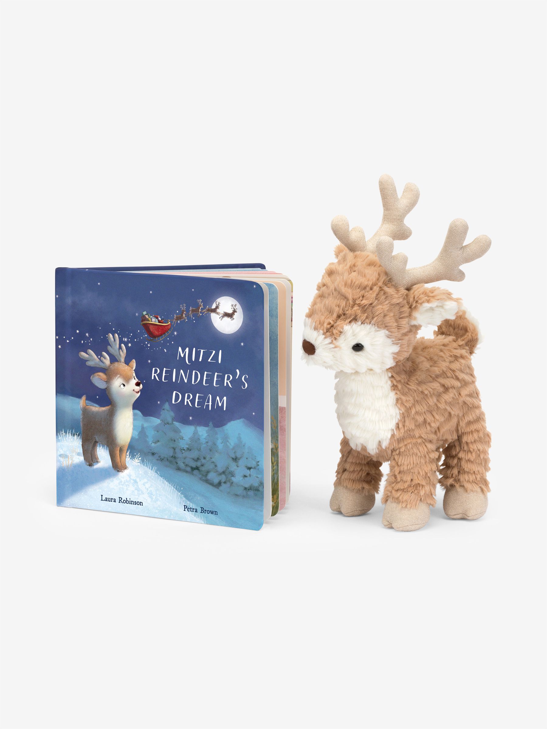 Jellycat Mitzi Reindeers Dream Book