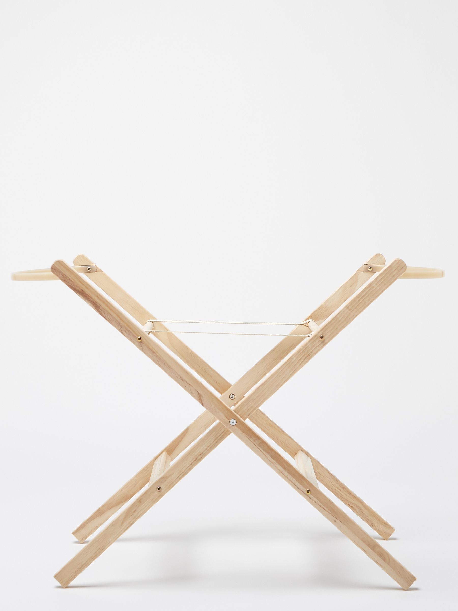 The Little Green Sheep Natural Moses Basket Stand