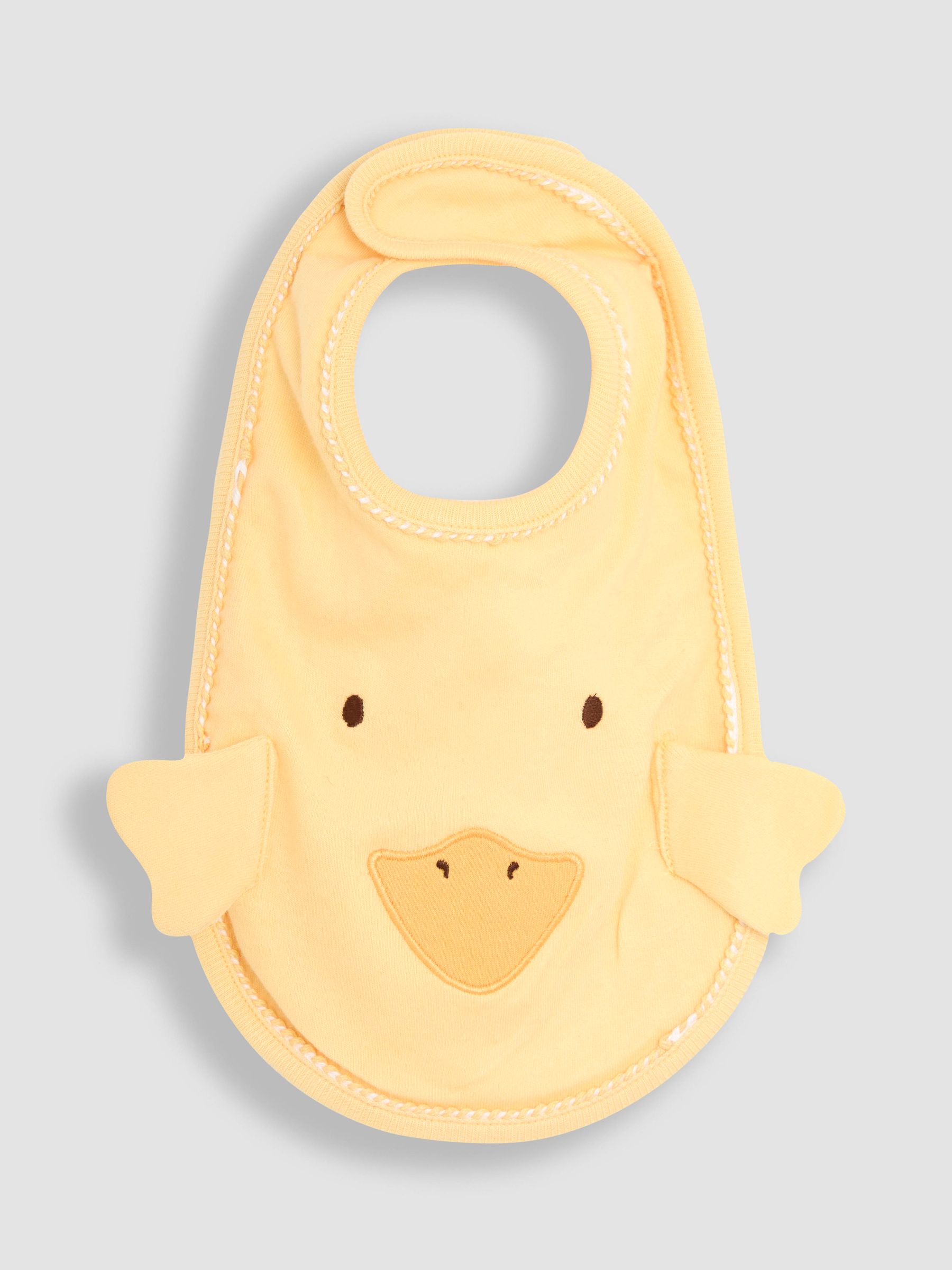 Yellow Baby Character Bib