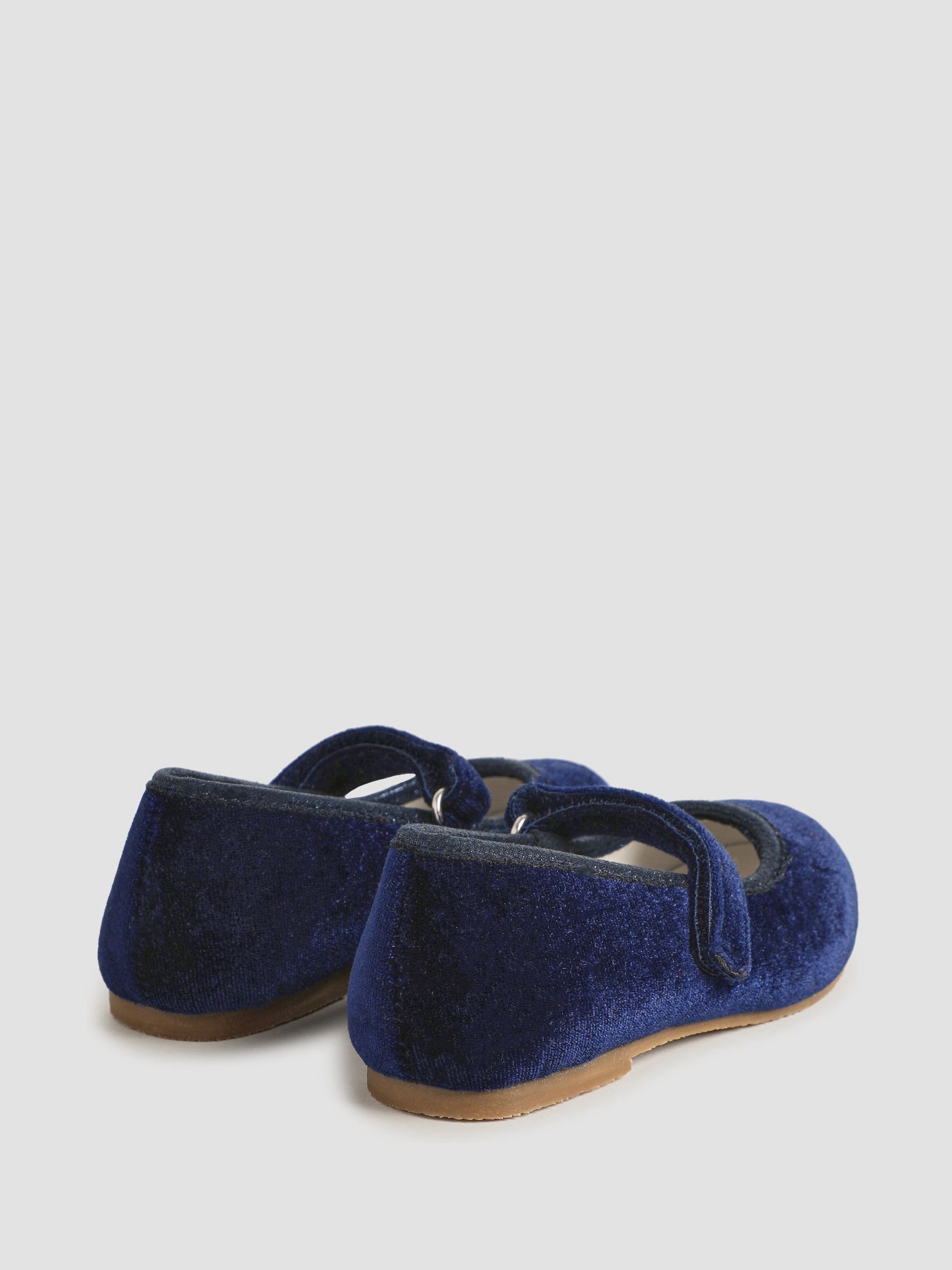 Navy Ballet Shoes