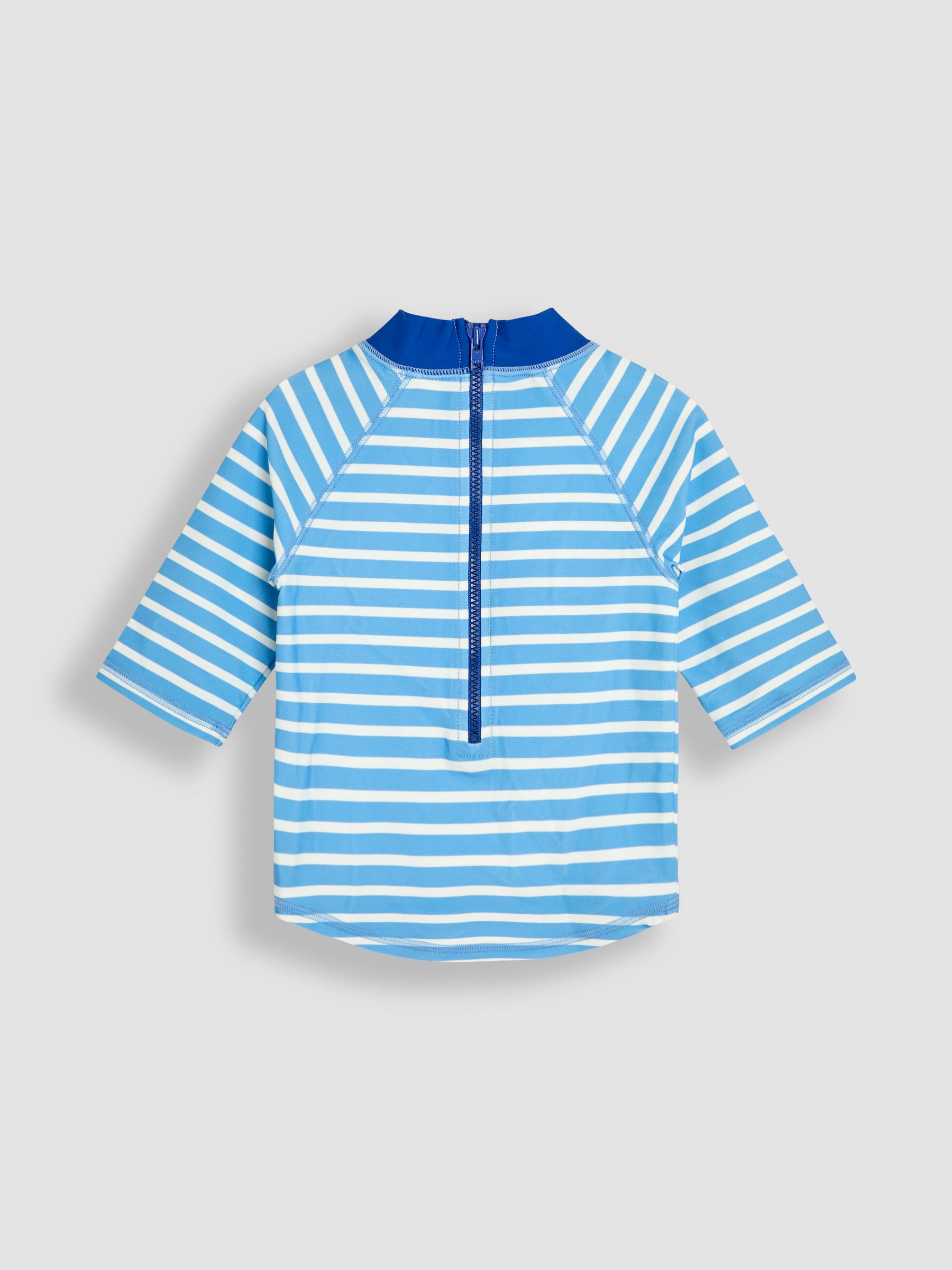 Blue Appliqué Sun Protection Rash Vest