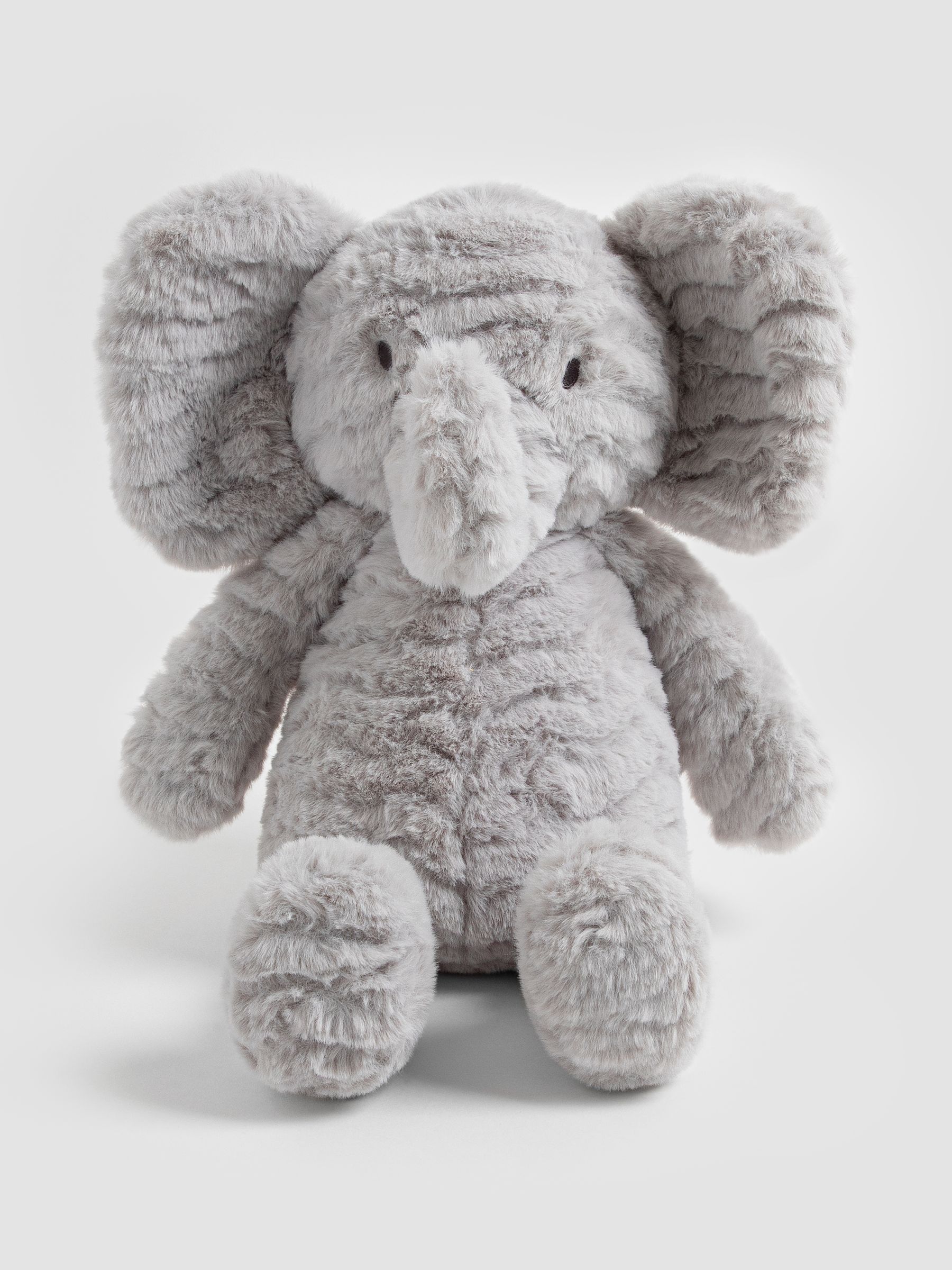 Grey Elbert Elephant Personalised Soft Toy Medium