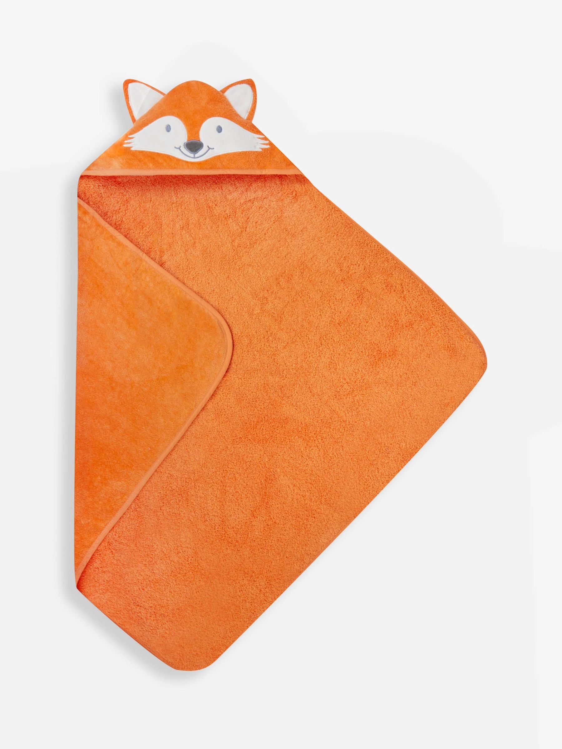 Personalised Fox Hooded Towel