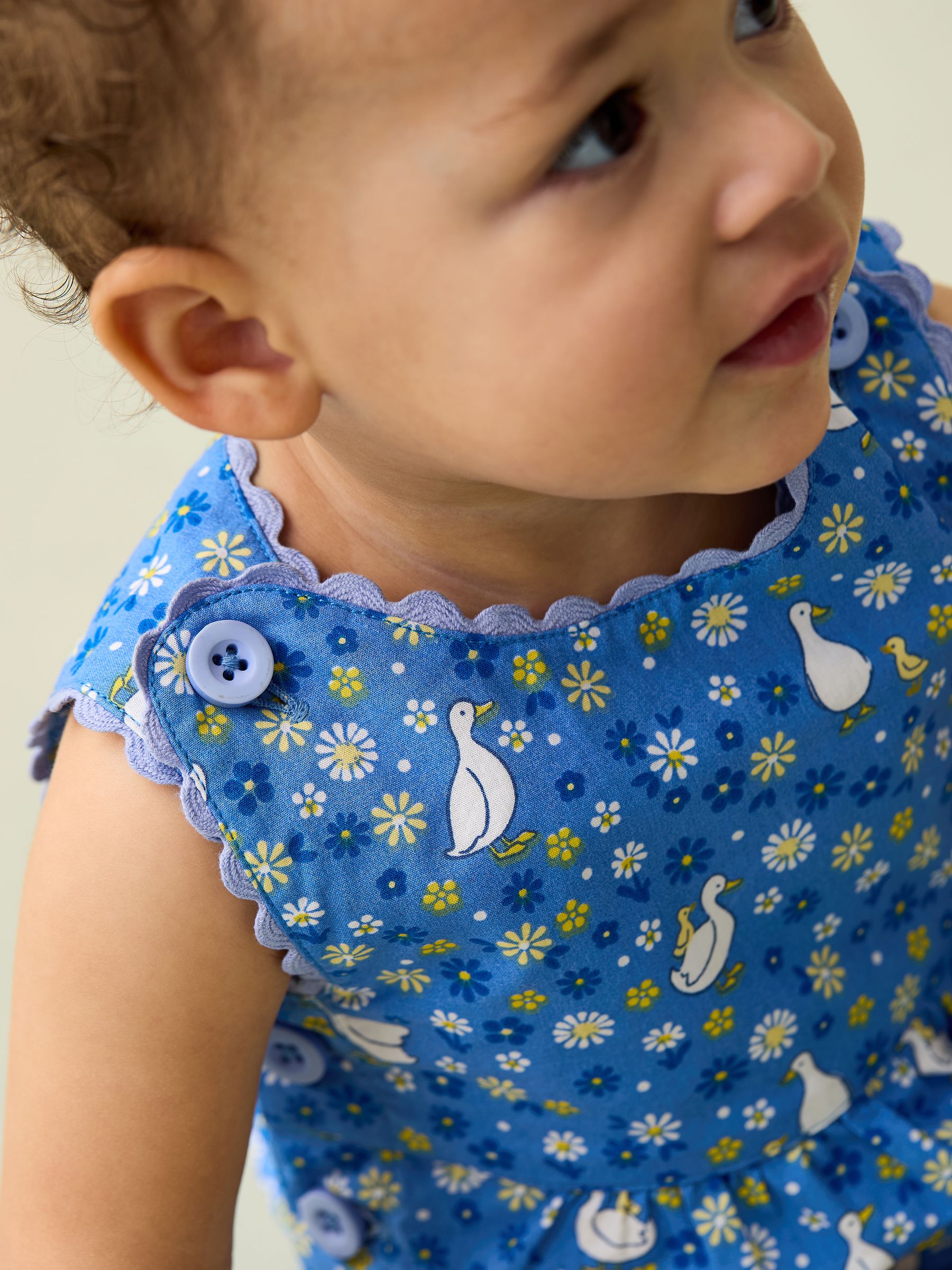Pink Guinea Pig Printed Dungarees