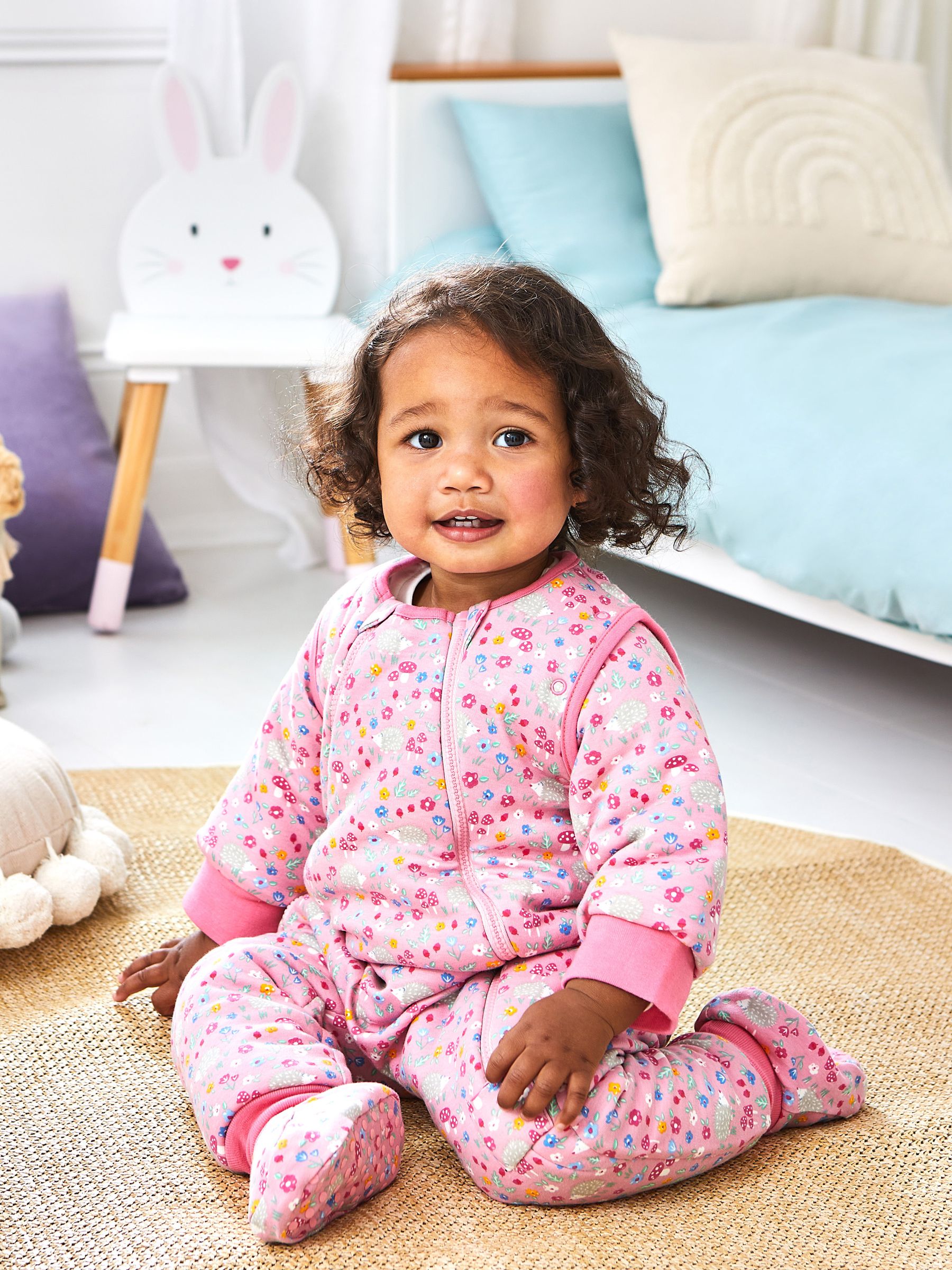 Pink Hedgehog 2.5 Tog Sleep Snuggler
