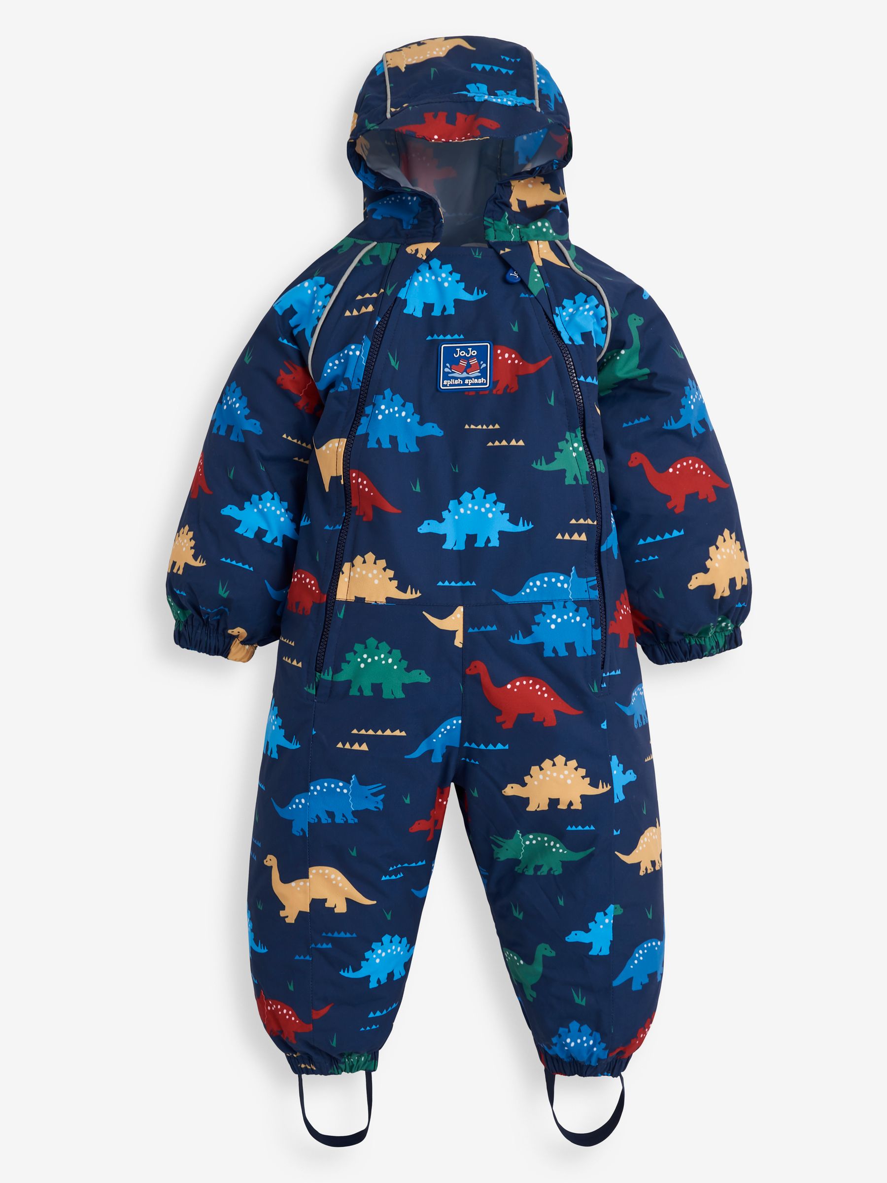 Navy Blue Pack Away Waterproof Puddlesuit