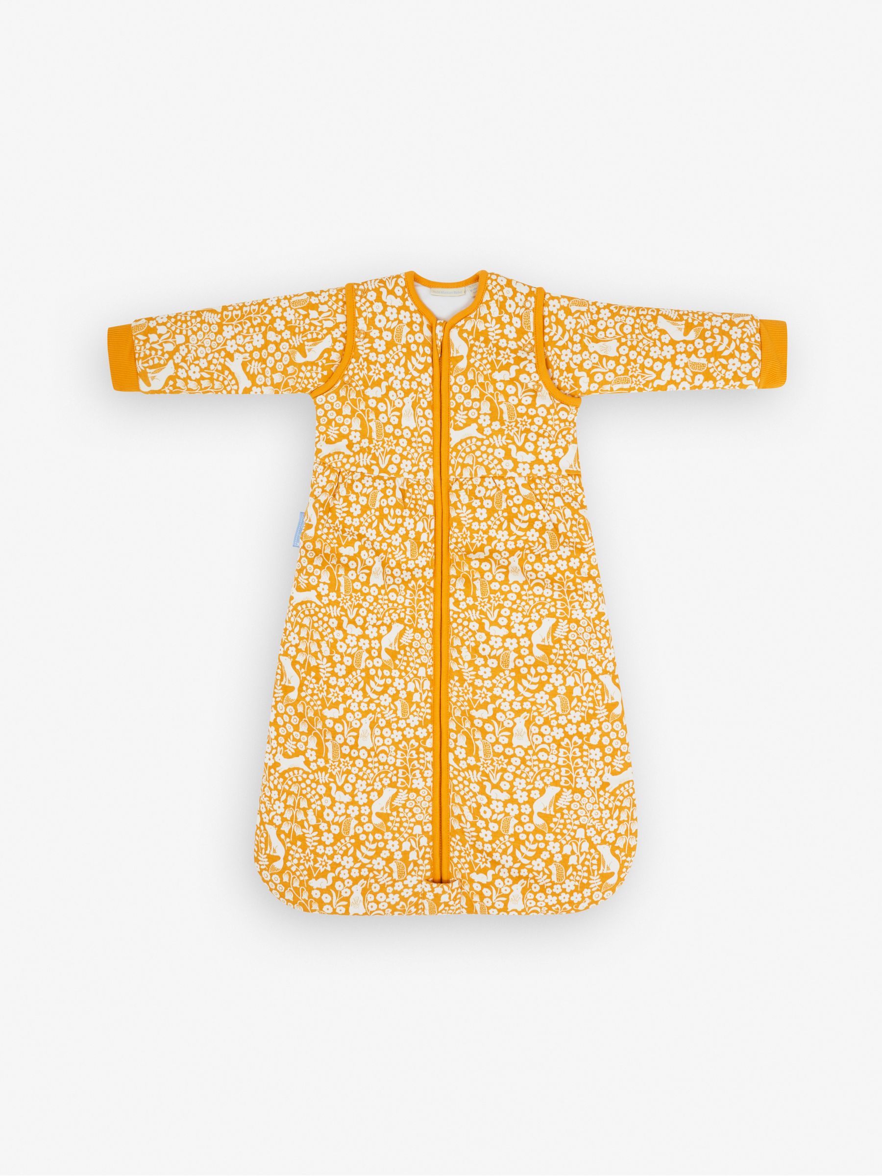 Mustard Woodland 3.5 Tog Baby Sleeping Bag