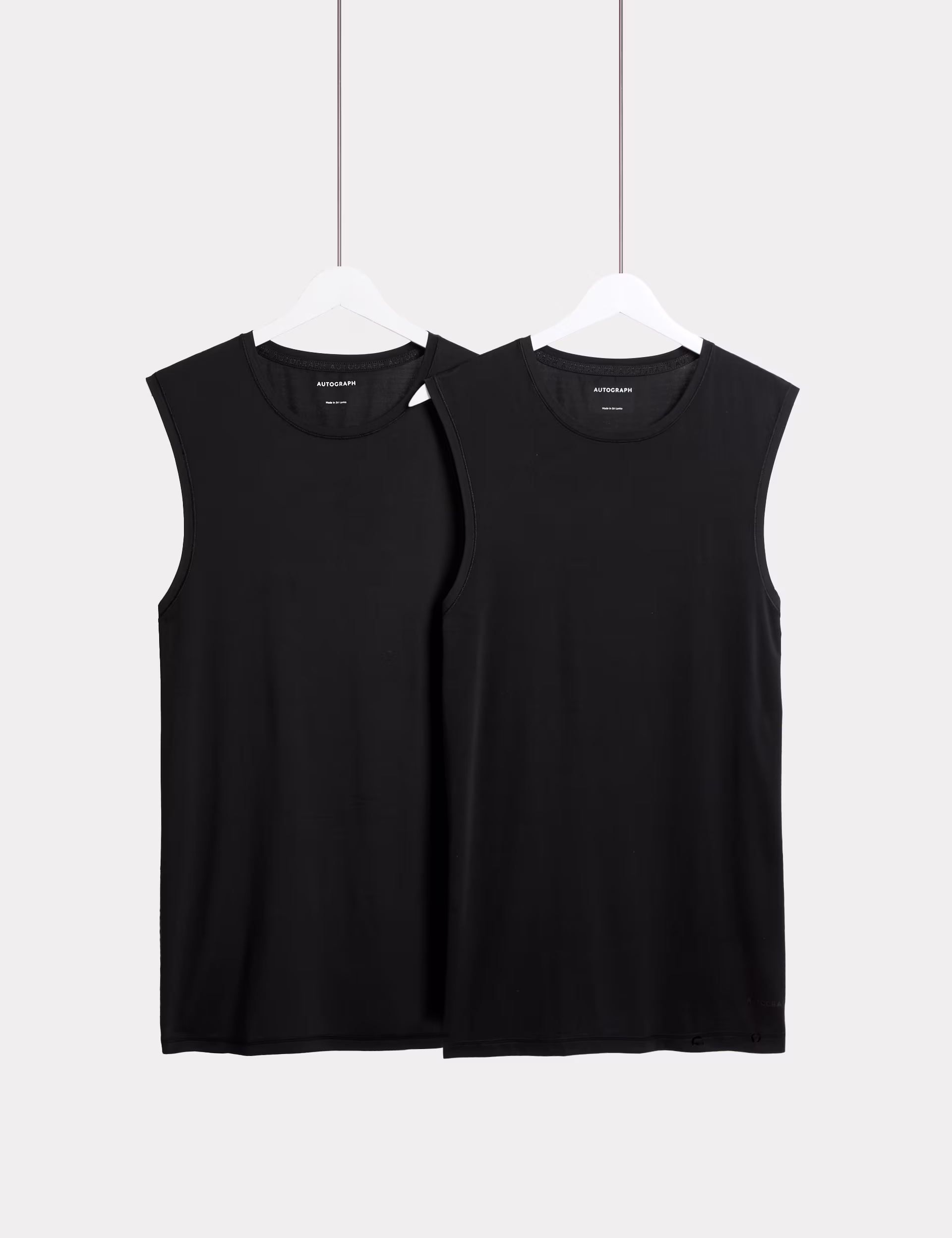 Autograph 2pk Stretch Sport Sleeveless Vest Box