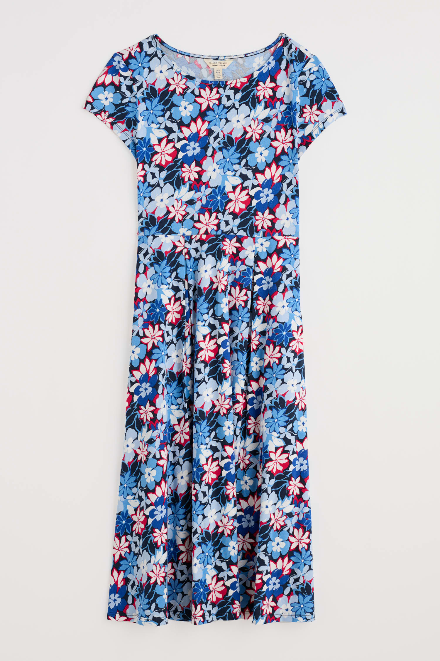 Wild Bouquet Jersey Midi Dress