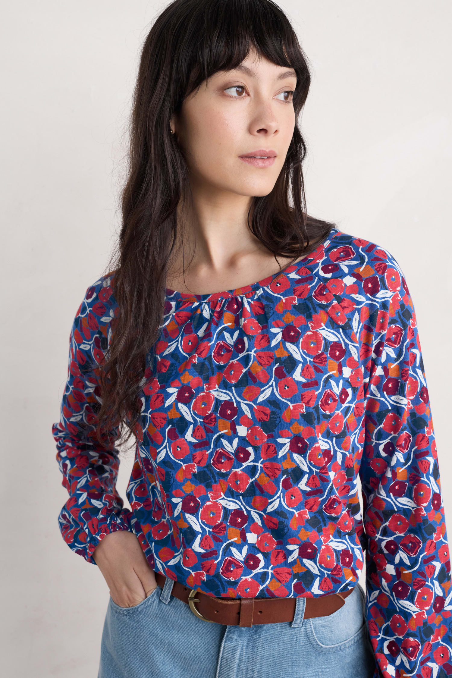 Sand Bar Top in GOTS-Certified Organic Cotton Jersey