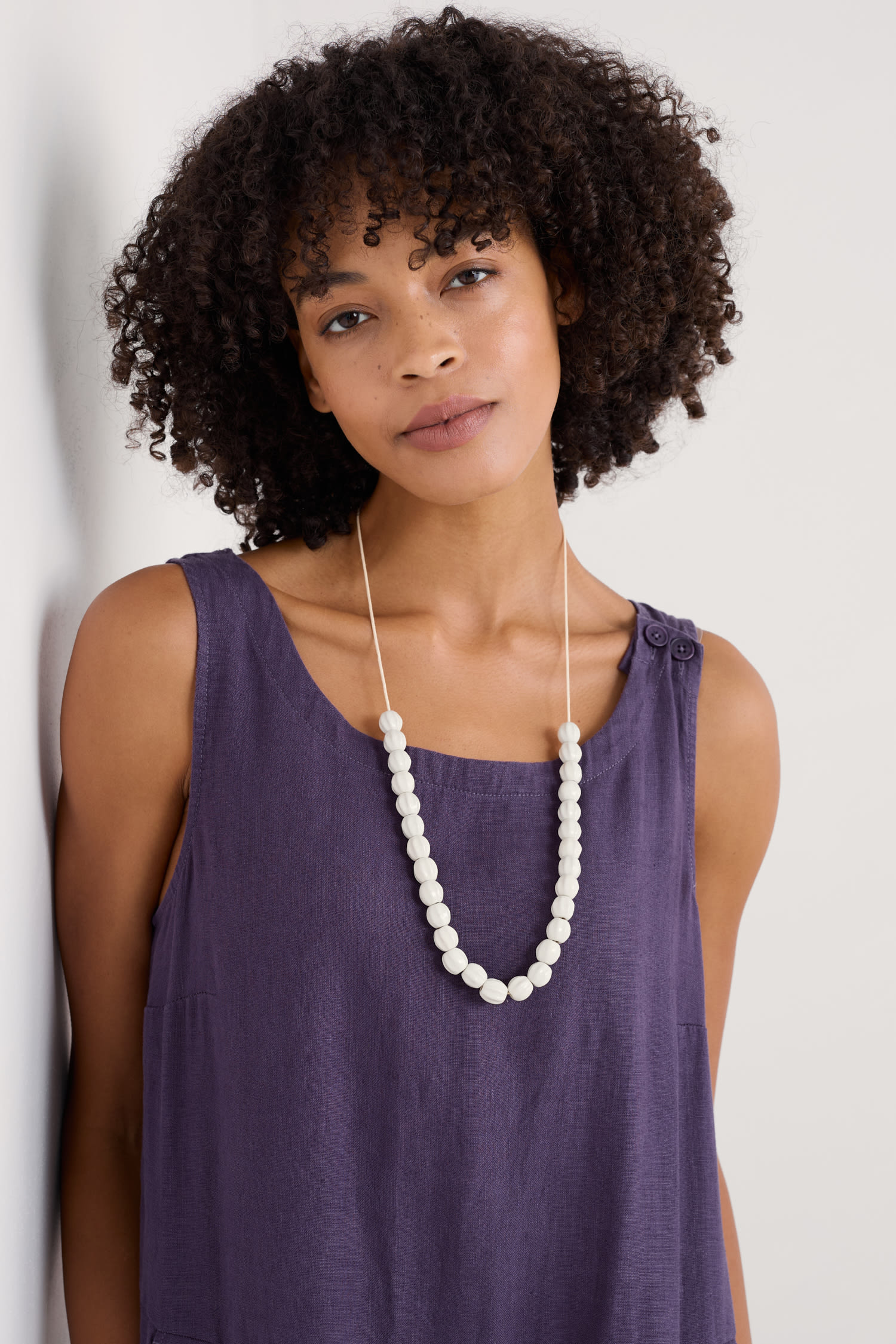 Moorland Haze Bead Necklace