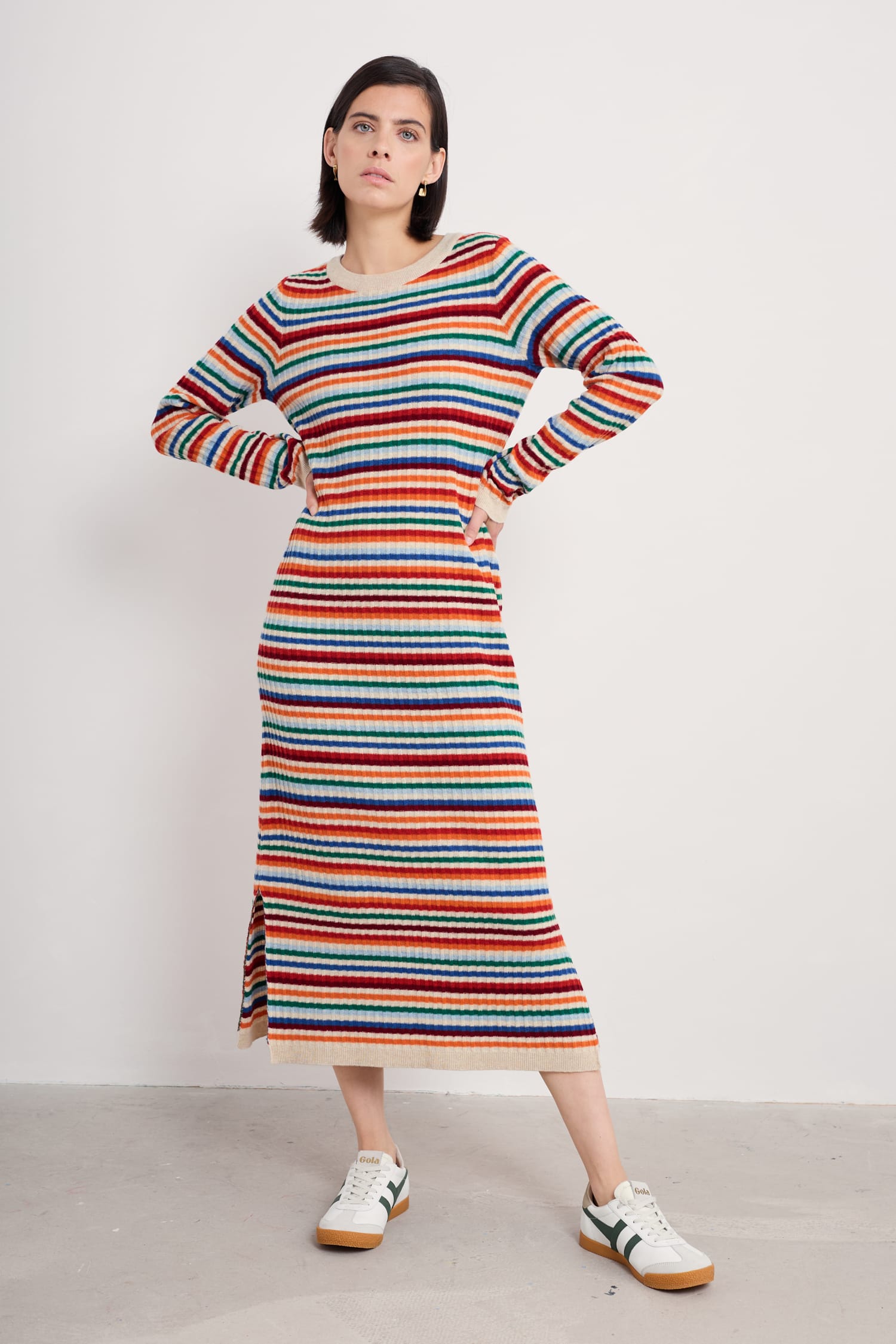 Wall Penny Column Dress Made With Merino