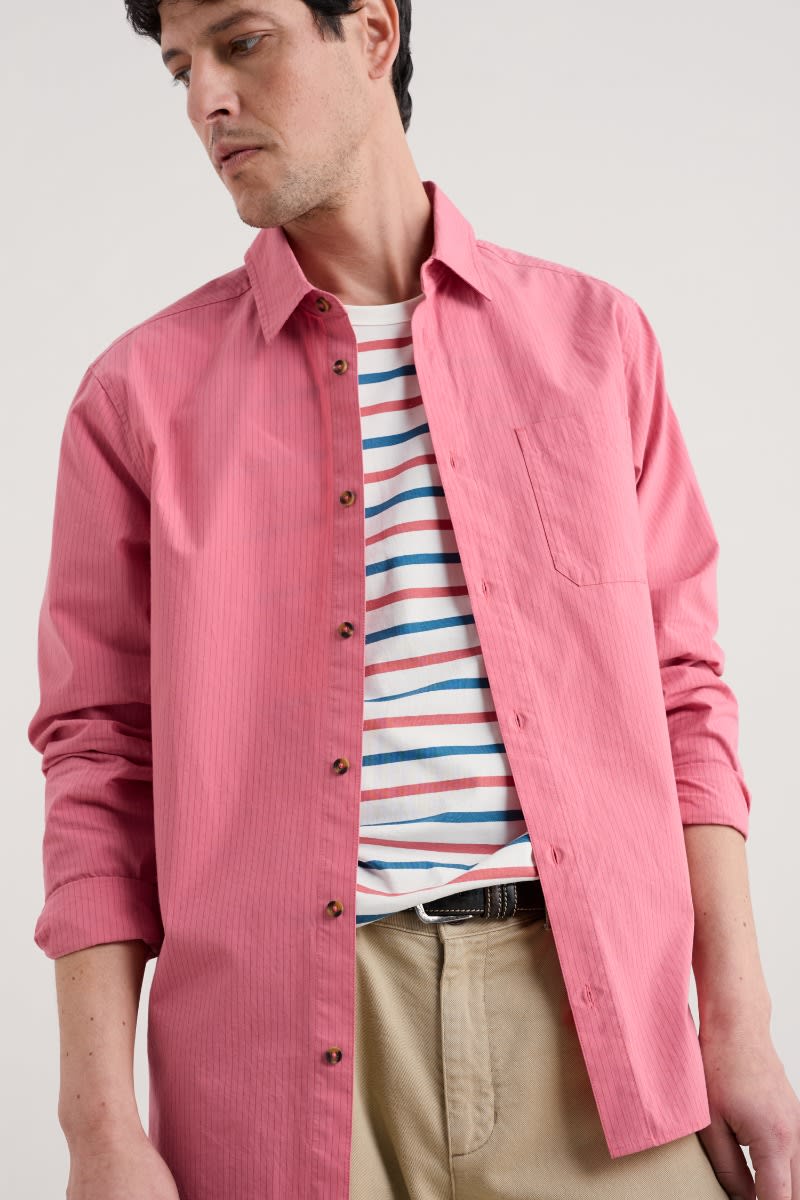 Men's Turnstone Organic Cotton Striped Shirt