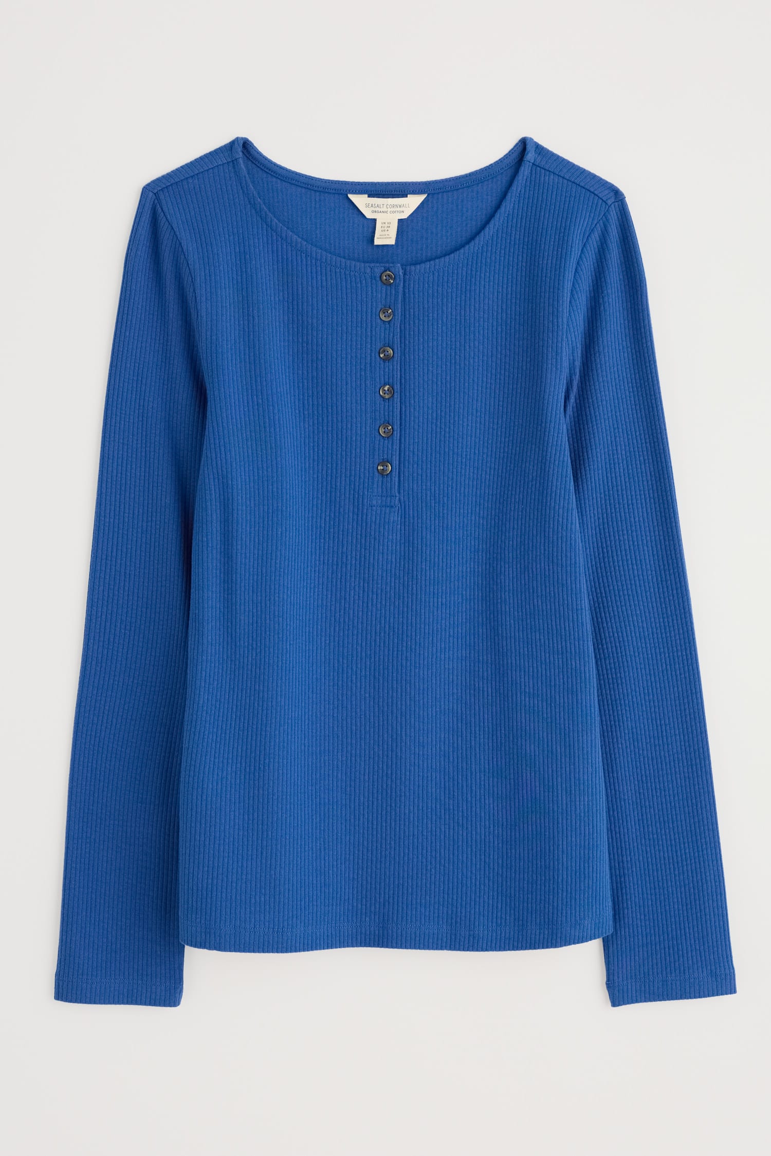 Early Orchid Long Sleeve Henley Top