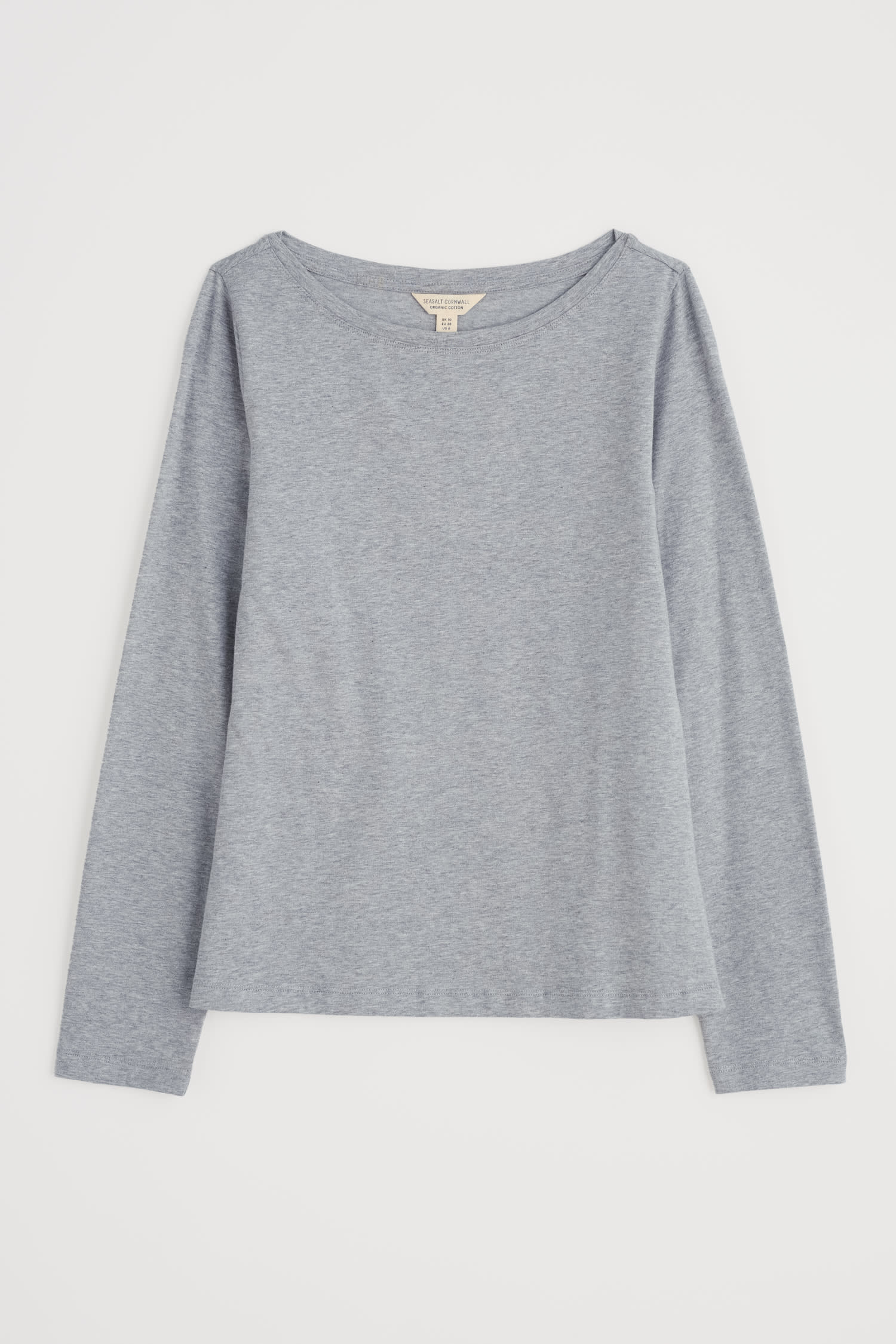 Easel Long Sleeve Top in GOTS-Certified Organic Cotton Jersey