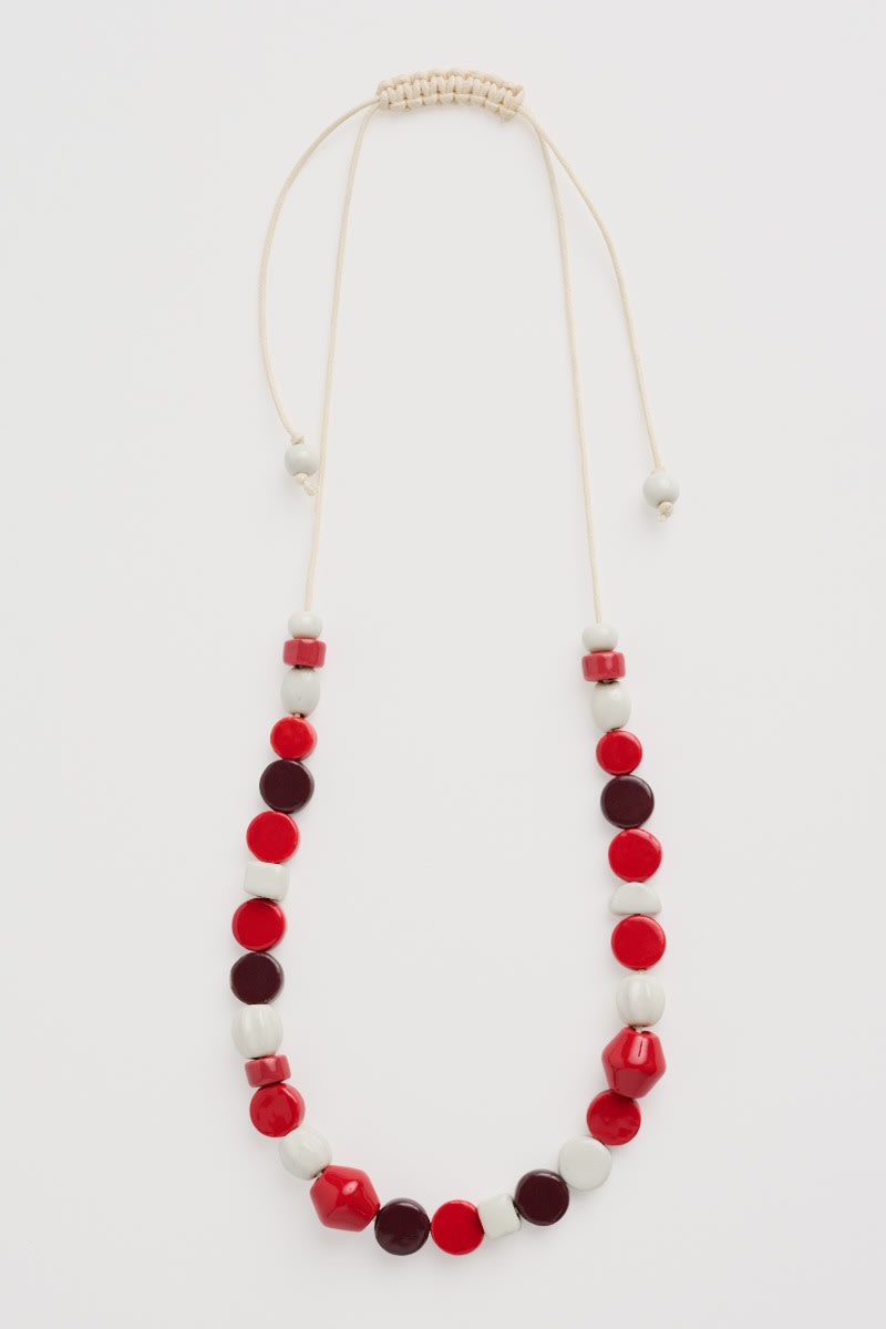 Serravezza Ceramic Bead Necklace