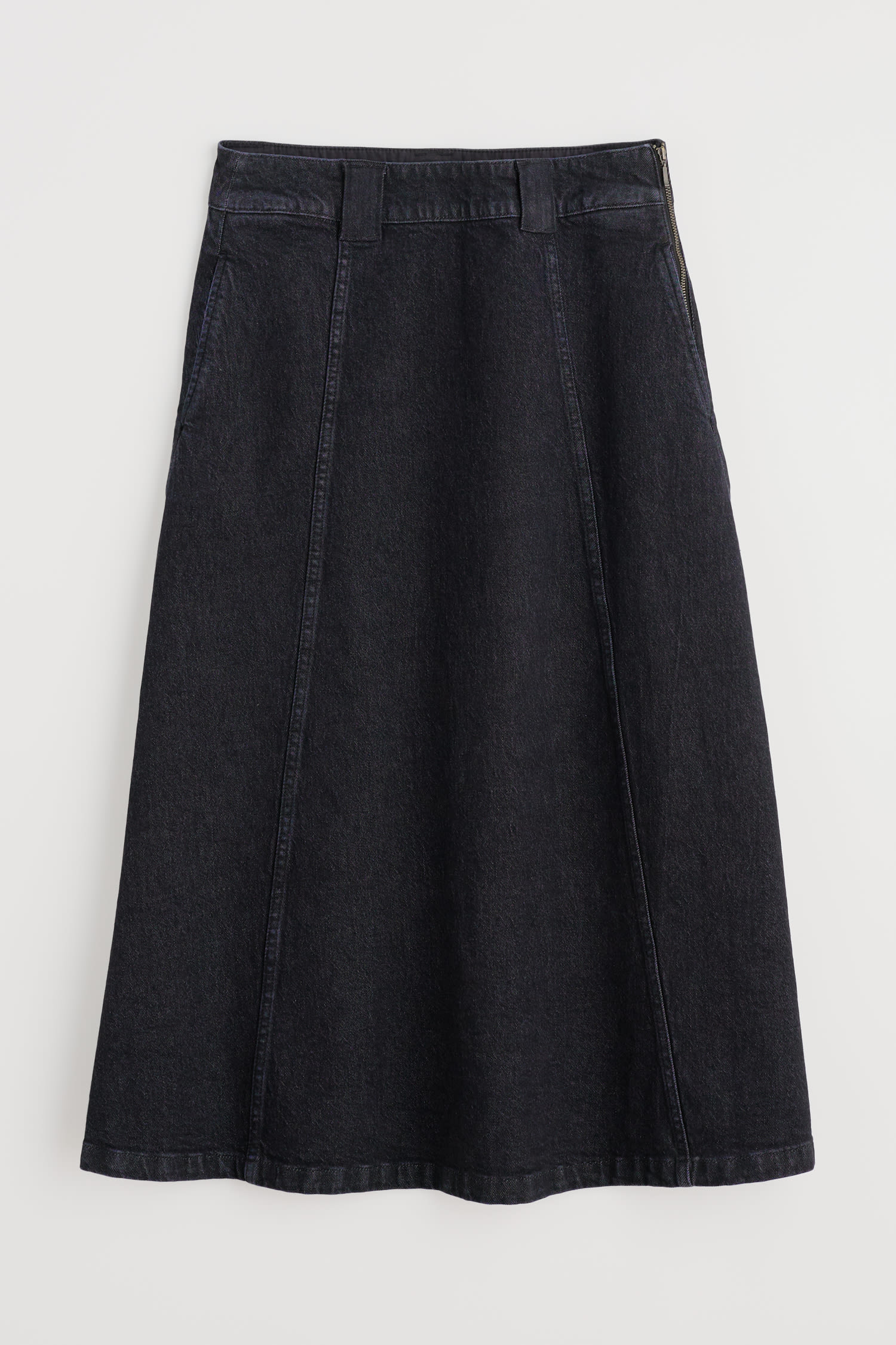 Restharrow Ankle-Length Denim Skirt