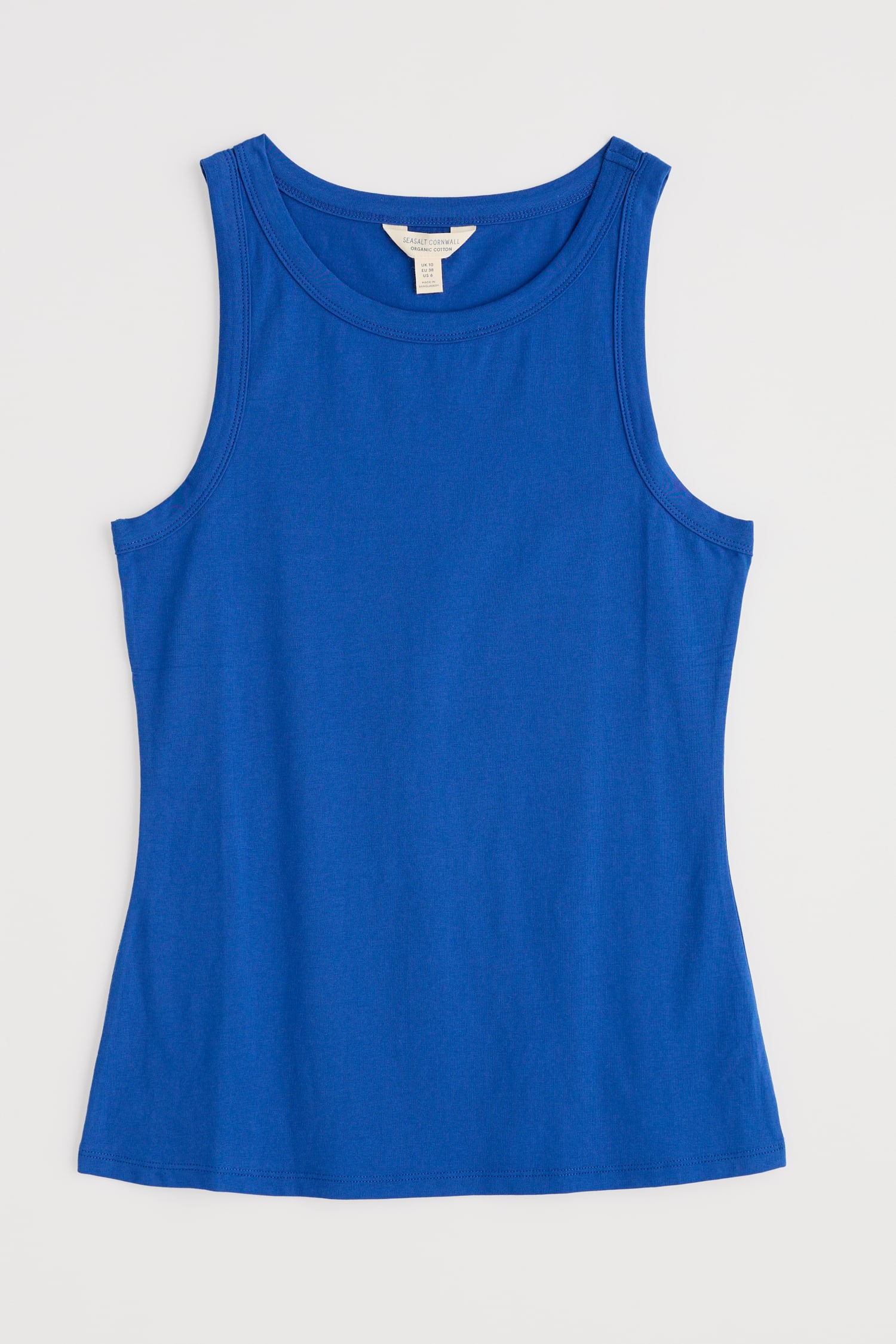 Wild Plain Racerback Vest in GOTS-Certified Organic Cotton