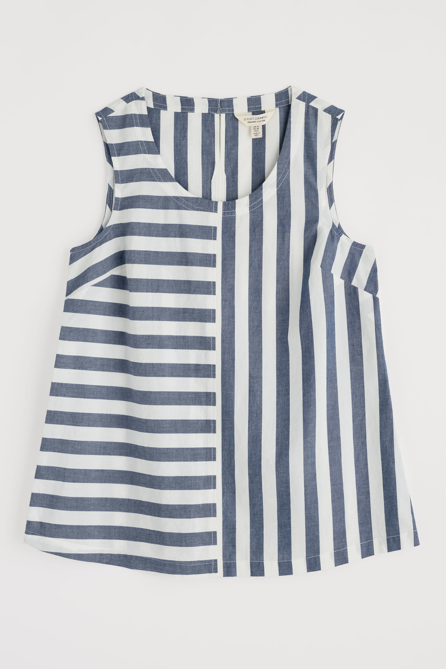 Sea Kissed Organic Cotton Striped Vest