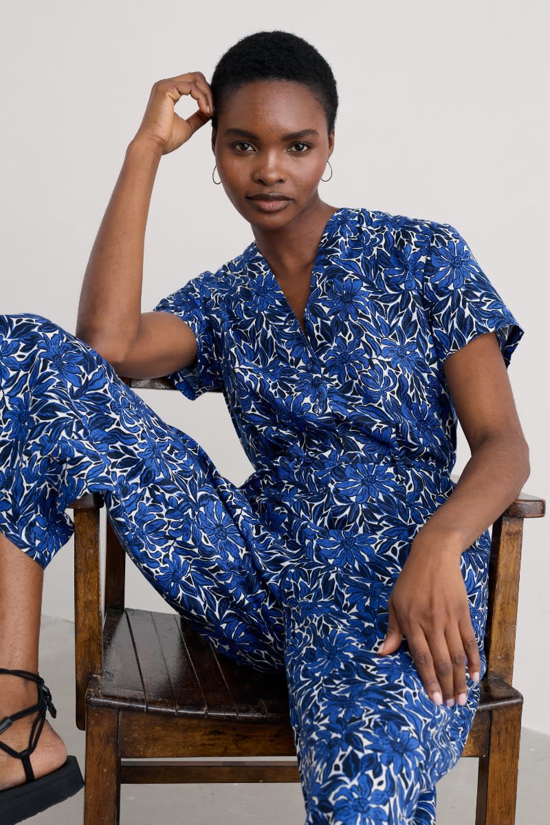 Treen Cove Linen Jumpsuit