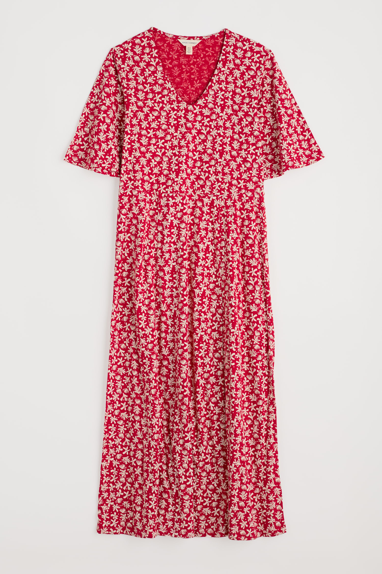 Nancy Jersey Above-Ankle Dress