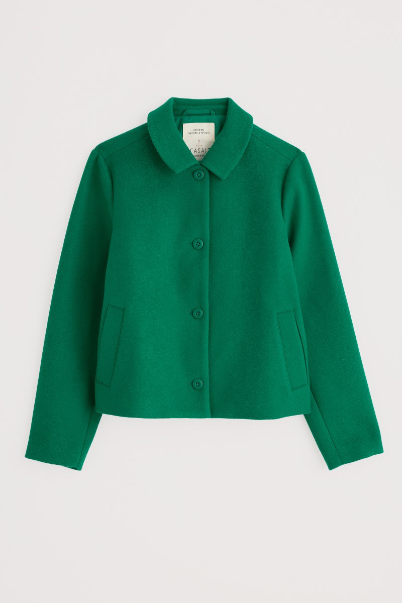 West Moor Wool-Blend Worker Jacket